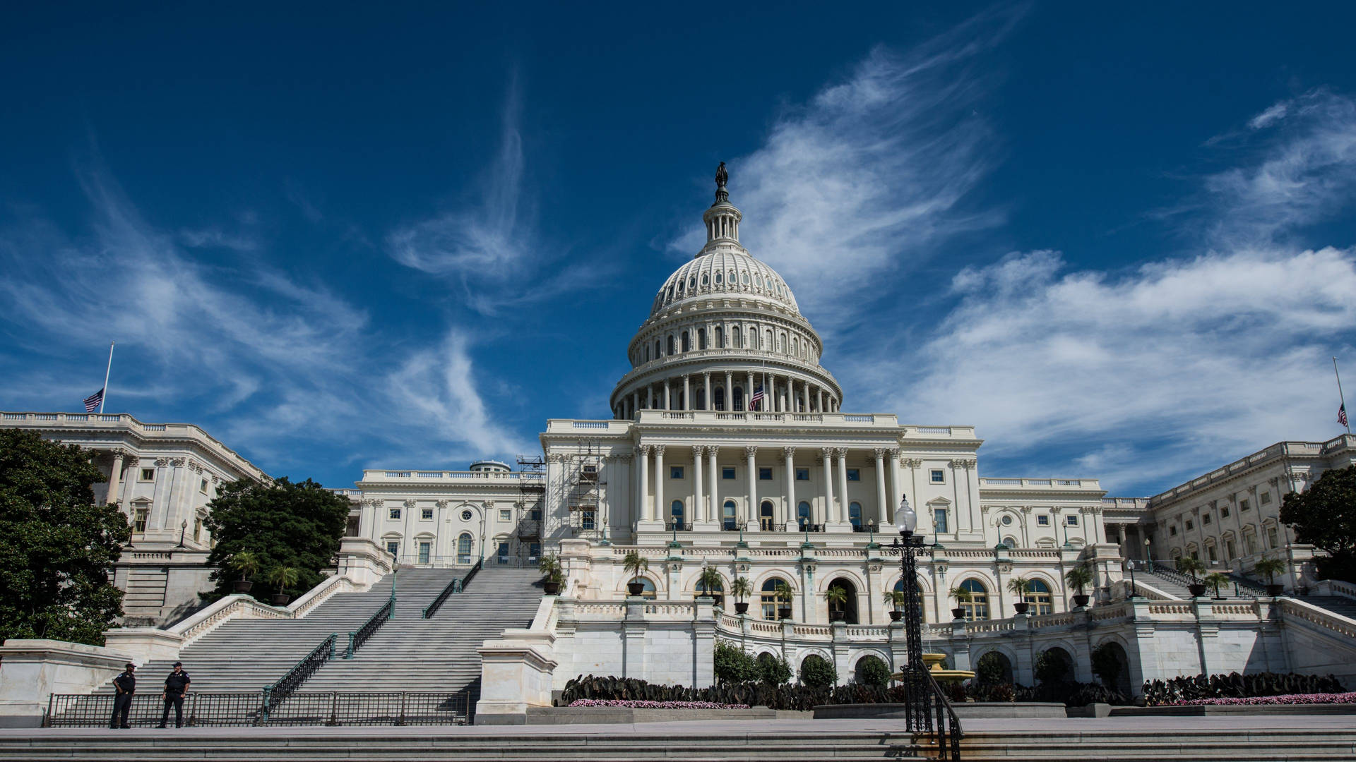 The White House Panoramic View Background