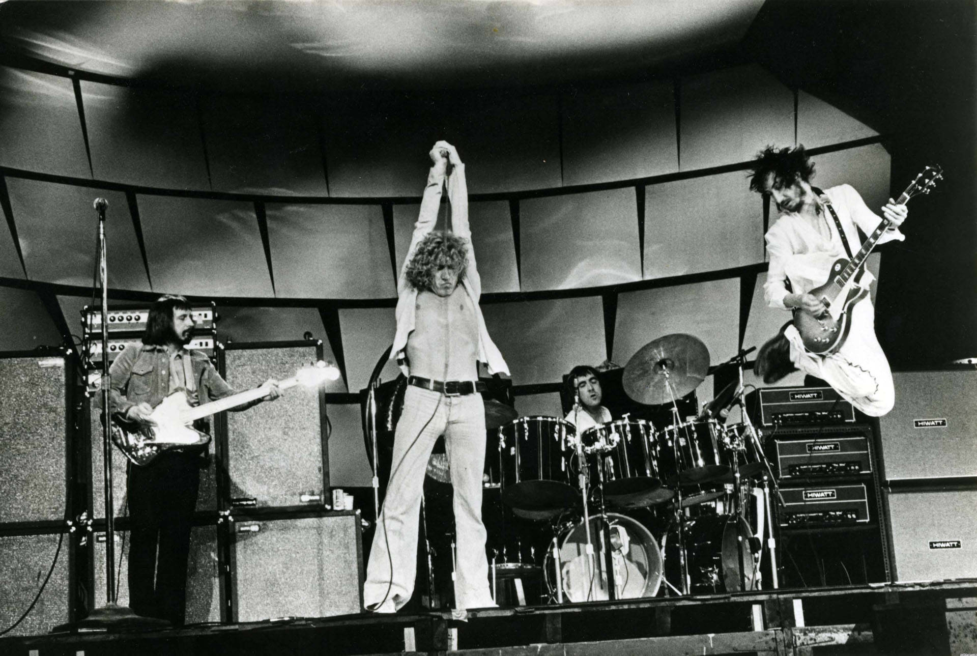 The Who At Woodstock Background