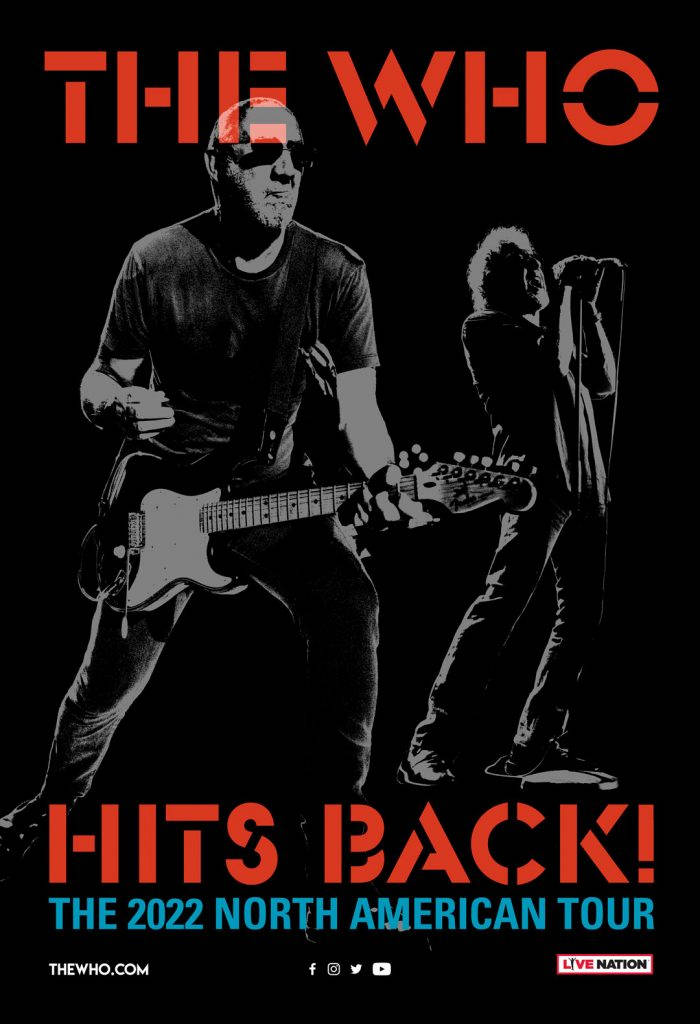 The Who Hits Back 2022 American Tour Background