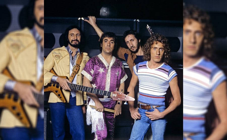 The Who Rock Band Great Musicians Background