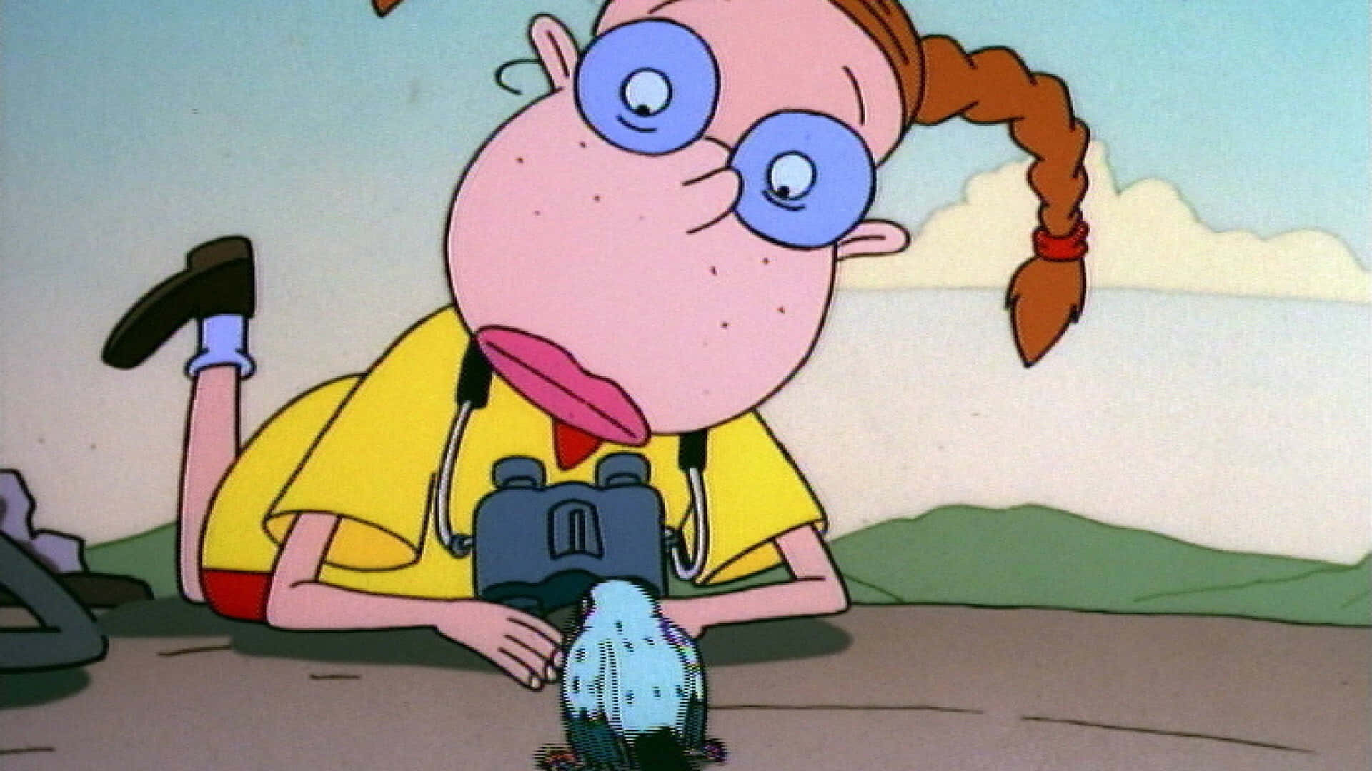 The Wild Thornberrys Eliza With Bird Background