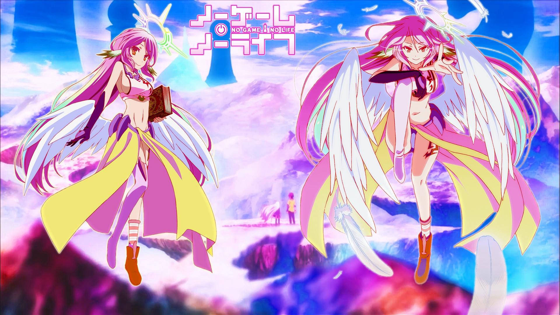 The Wise And All-knowing Jibril From No Game No Life Background