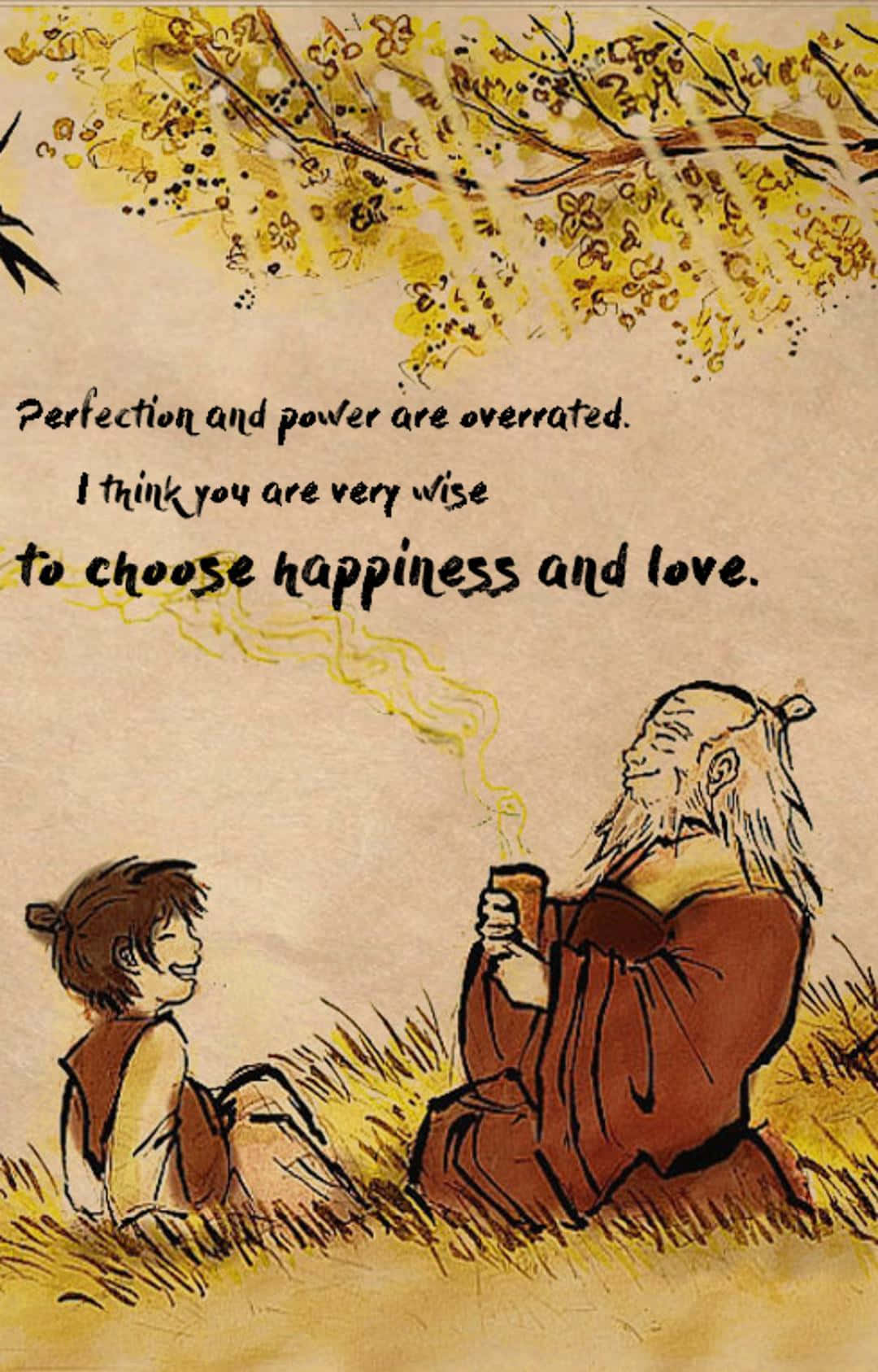 The Wise And Inspirational Uncle Iroh Background