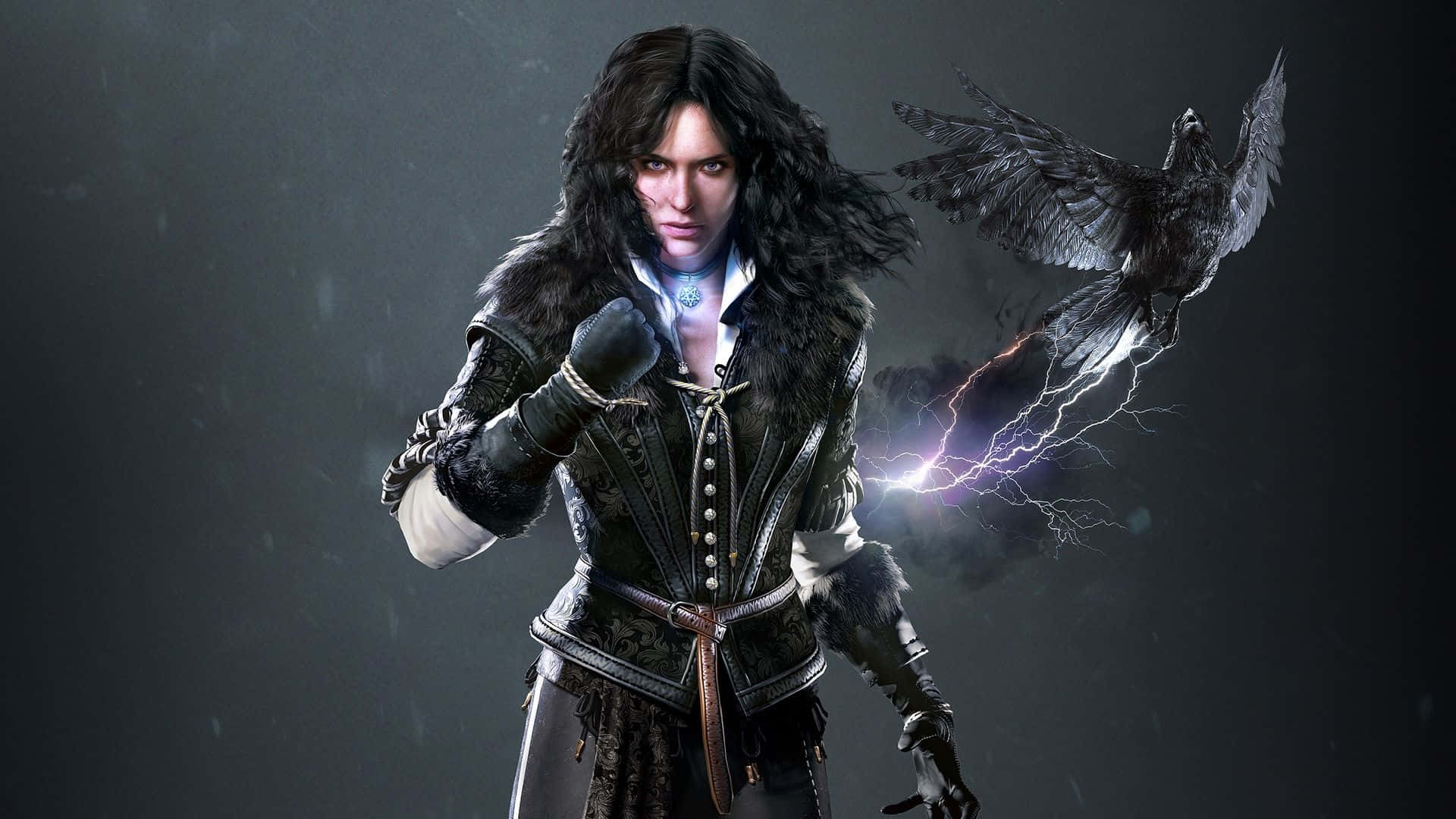 The Witcher 1920x1080 Yennefer Background