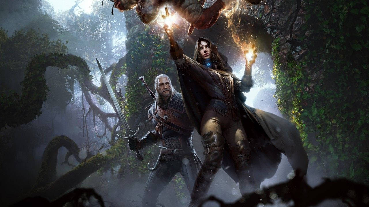 The Witcher 3 Geralt And Yennefer Magic