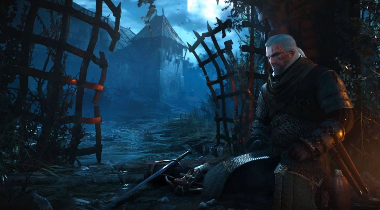 The Witcher 3 Hearts Of Stone Geralt To Town Ruins