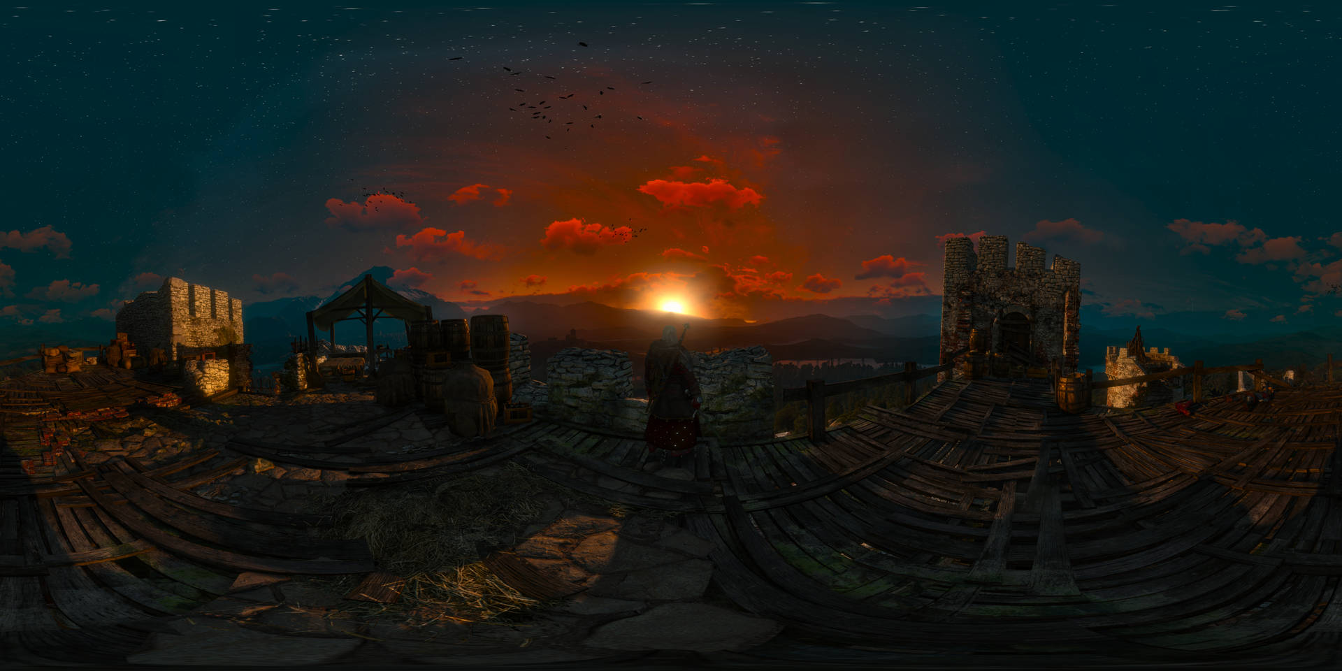 The Witcher 3 Panorama Background