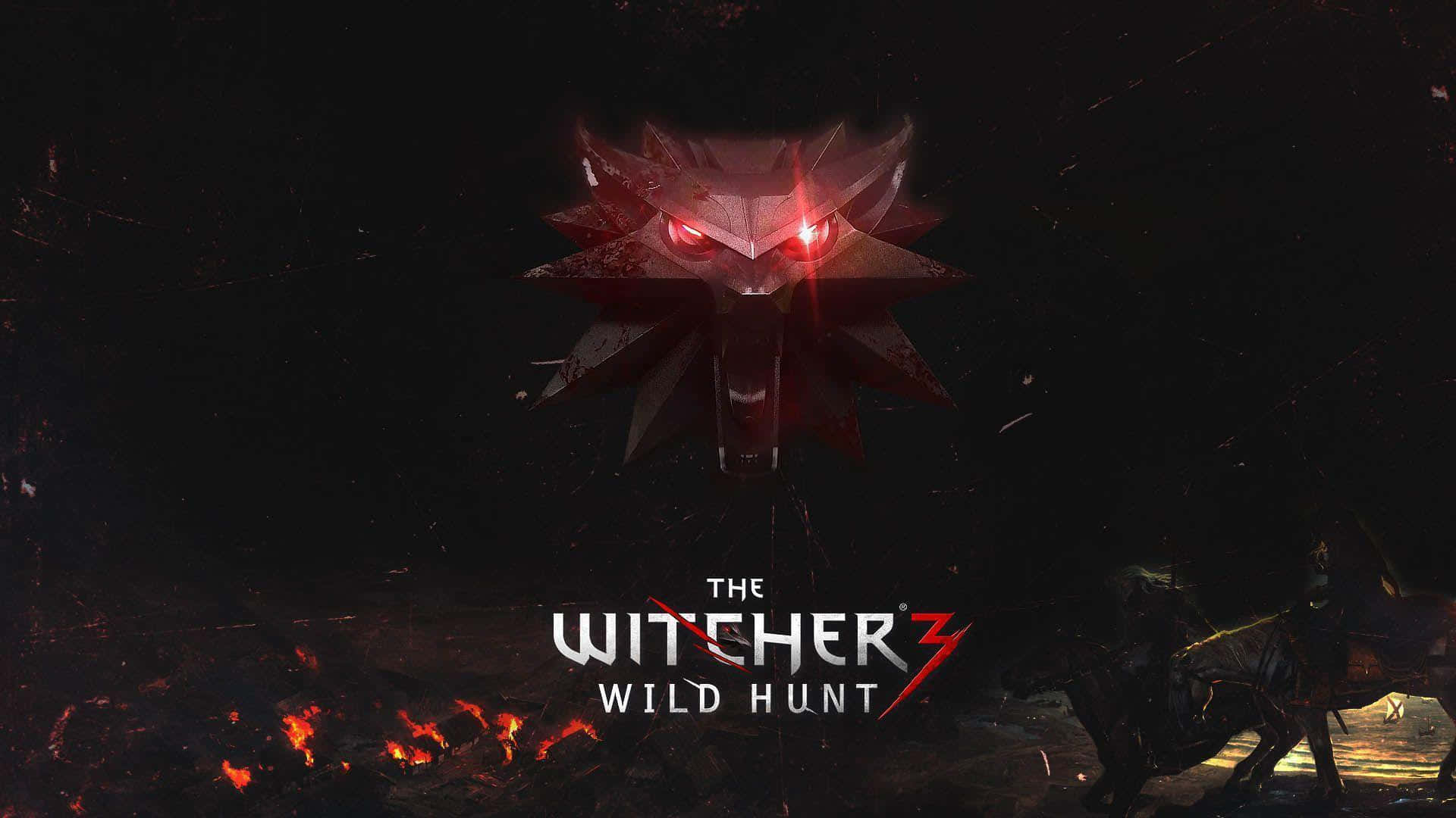 The Witcher 3 Wild Hunt Amazing Red Colored Icon Background