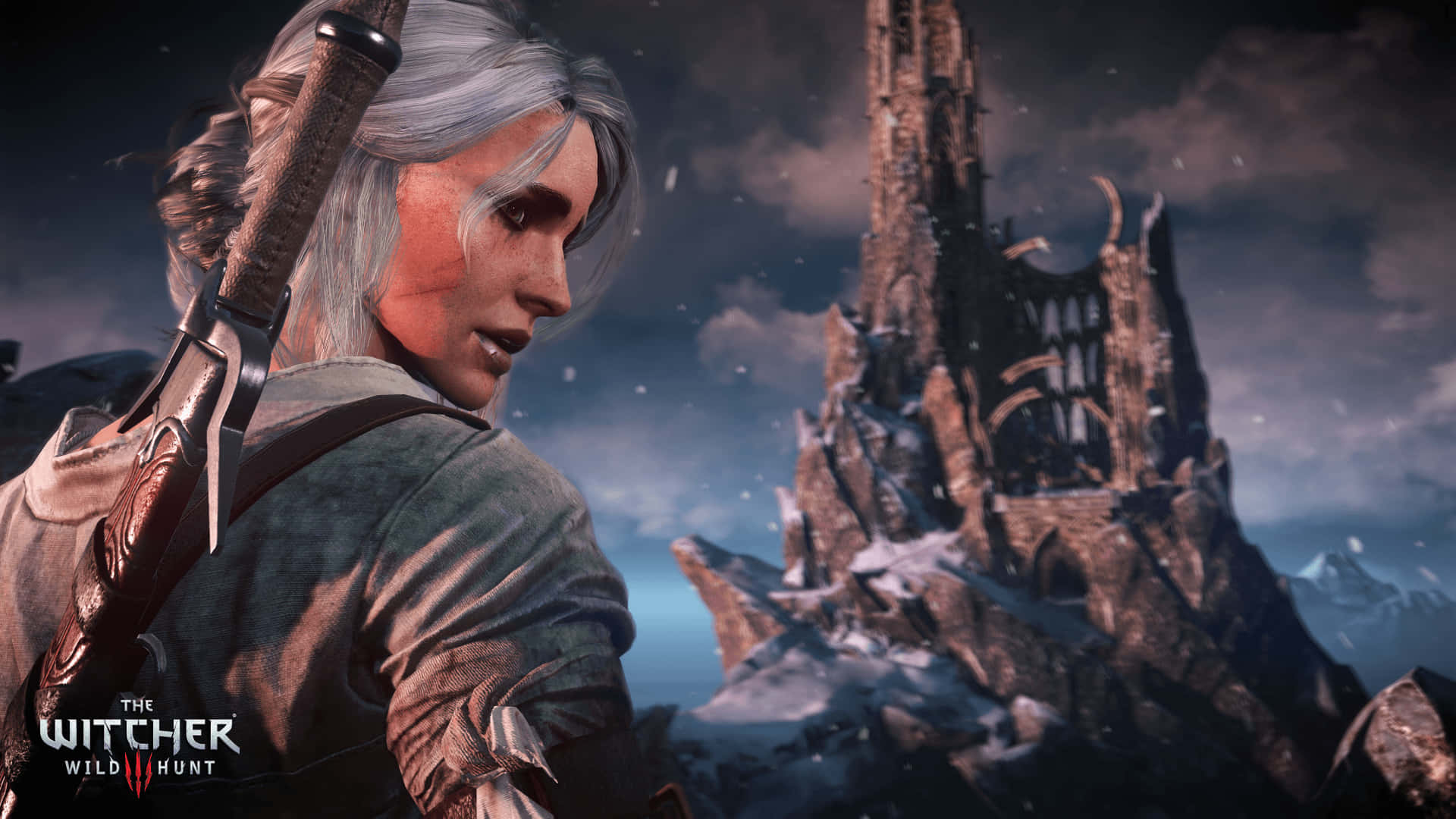 The Witcher 3 Wild Hunt Astonishing Ciri Illustration Background