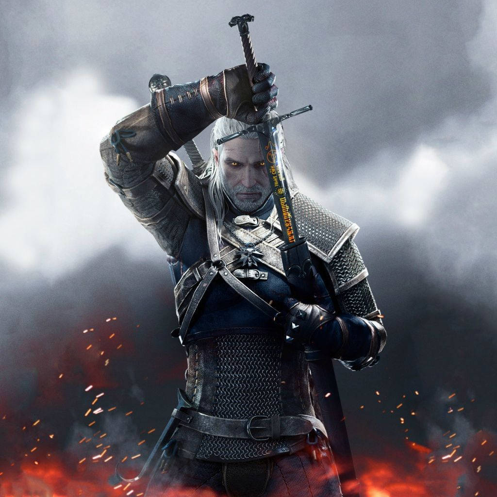 The Witcher 3d Geralt Of Rivia Background