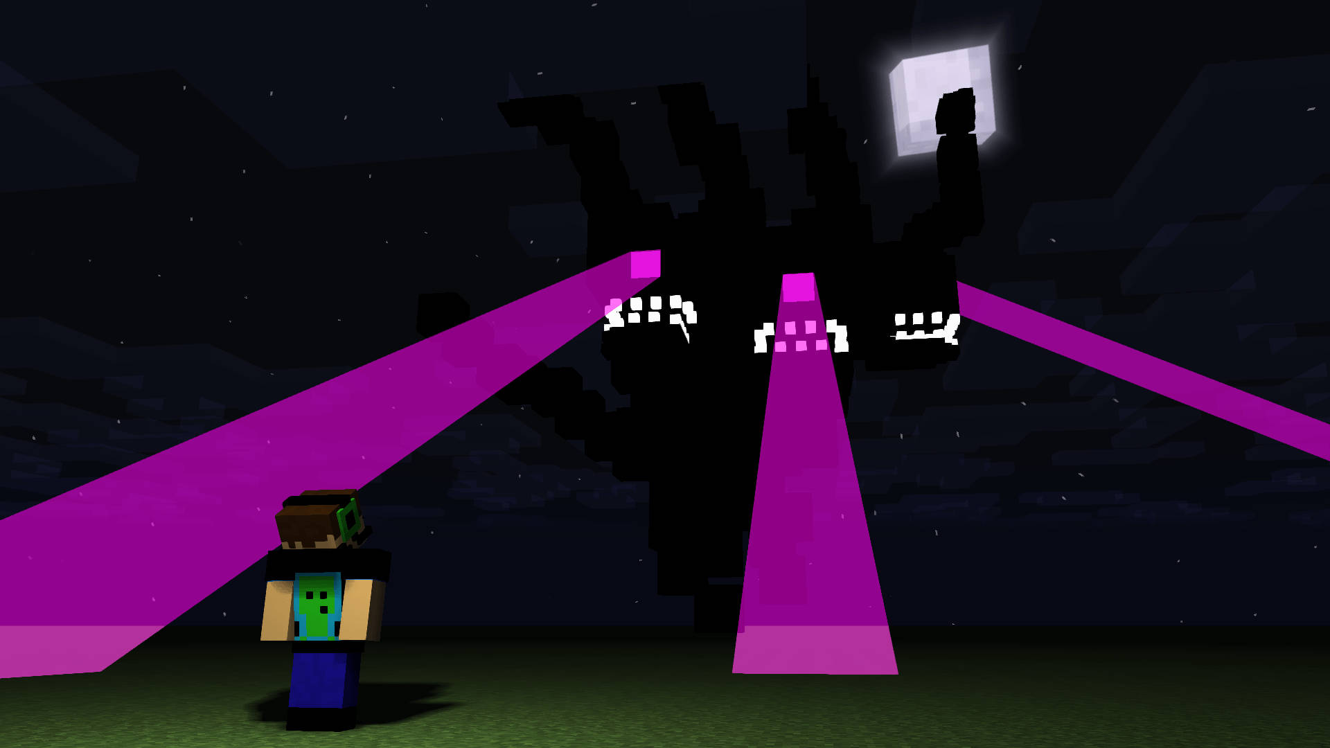 The Wither Storm From Minecraft Background