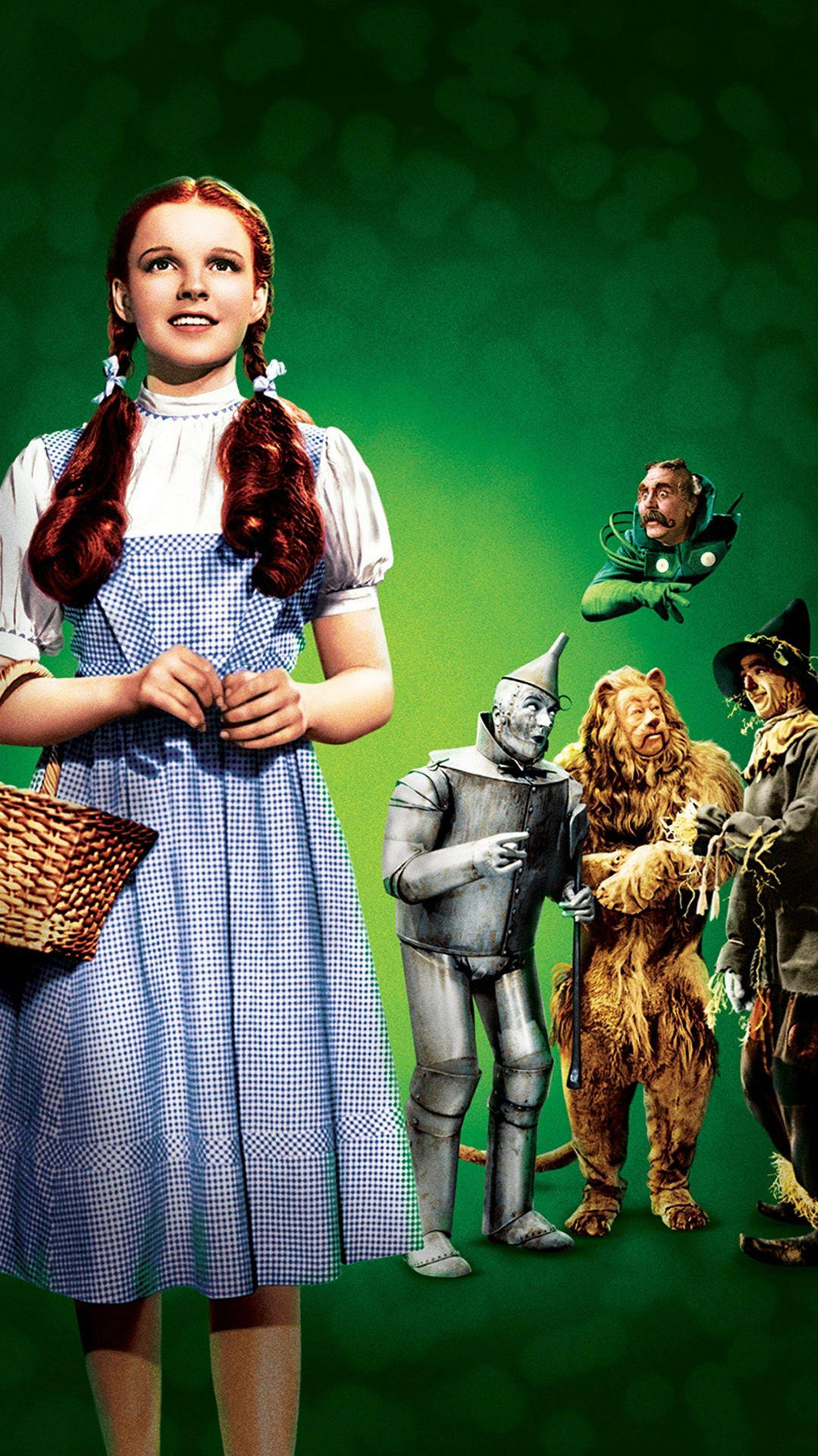 The Wizard Of Oz Green Background Background