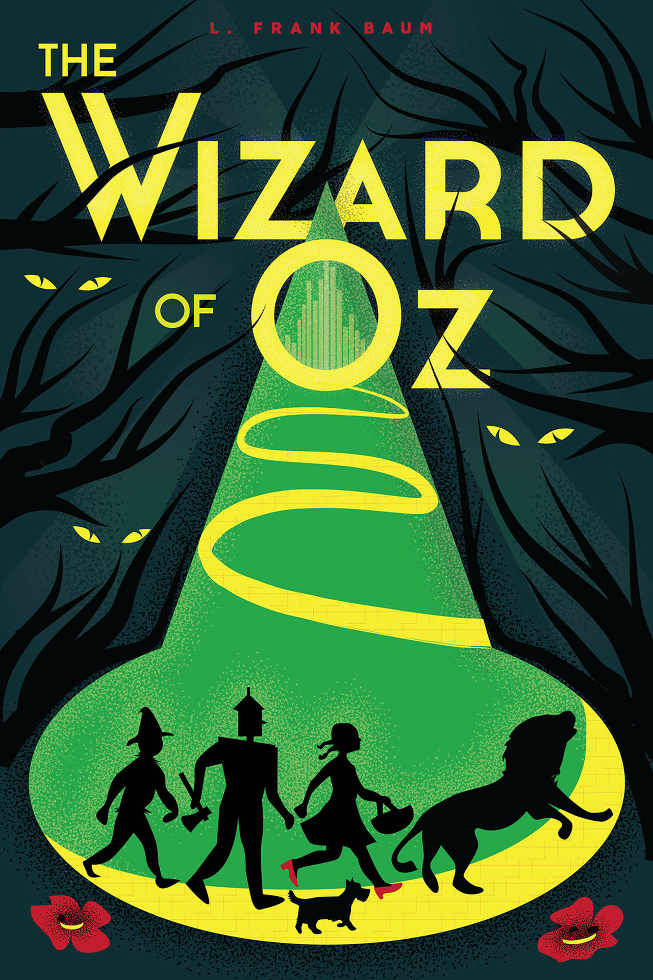 The Wizard Of Oz Silhouette Poster