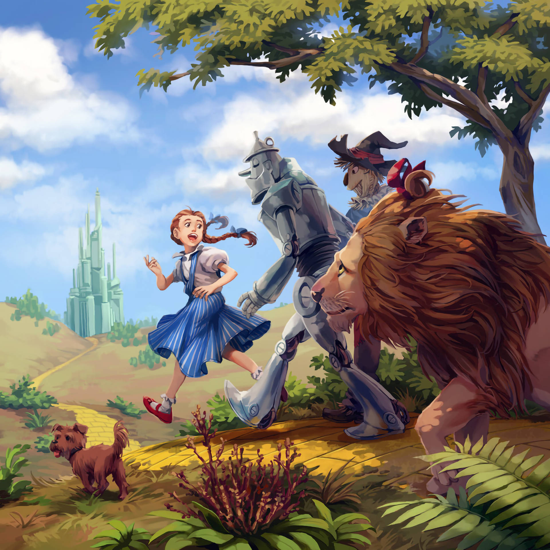 The Wizard Of Oz Squad Digital Art