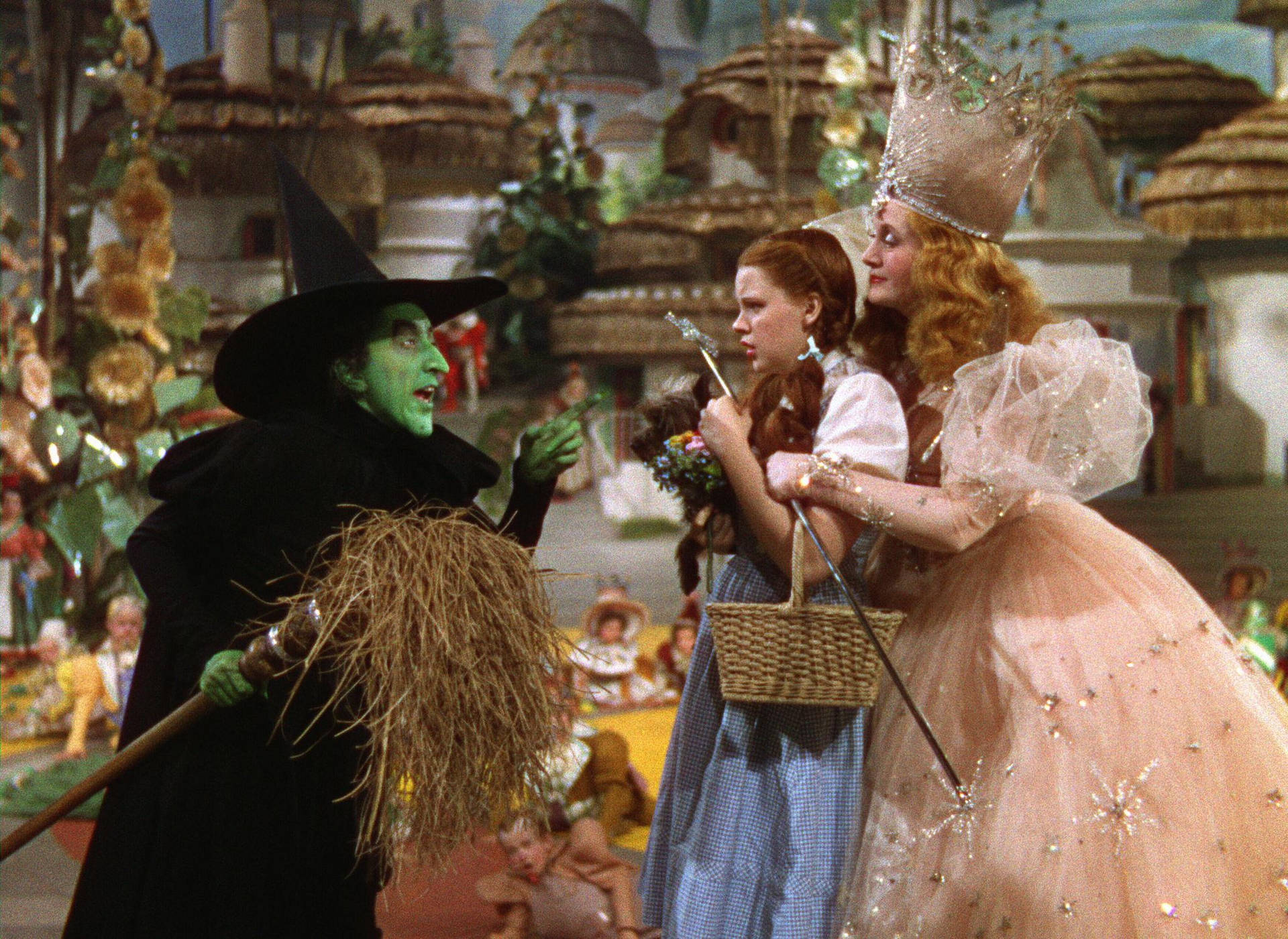 The Wizard Of Oz Threatening Dorothy