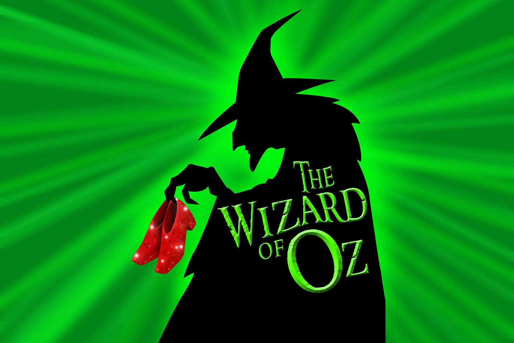 The Wizard Of Oz Witch Ruby Slippers