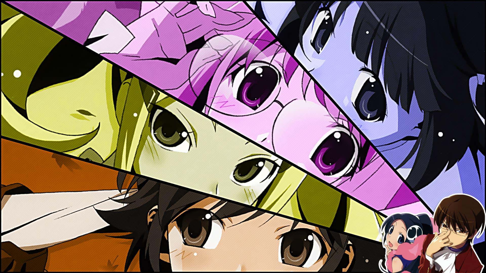 The World God Only Knows Eyes Background