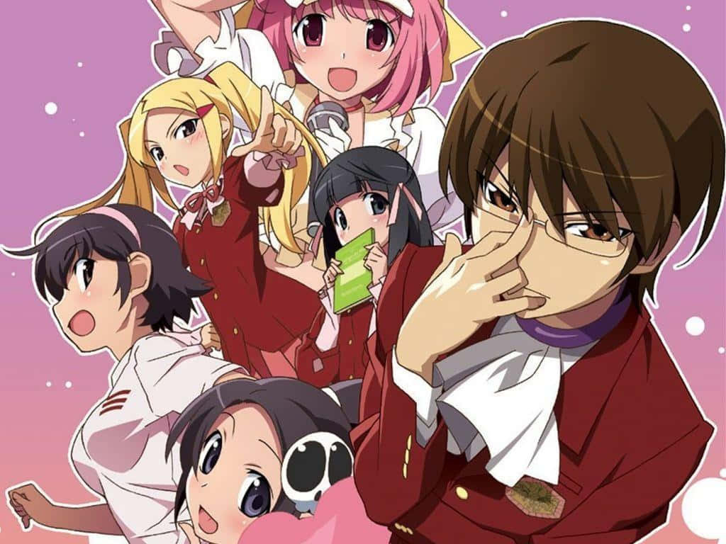 The World God Only Knows Glasses Background