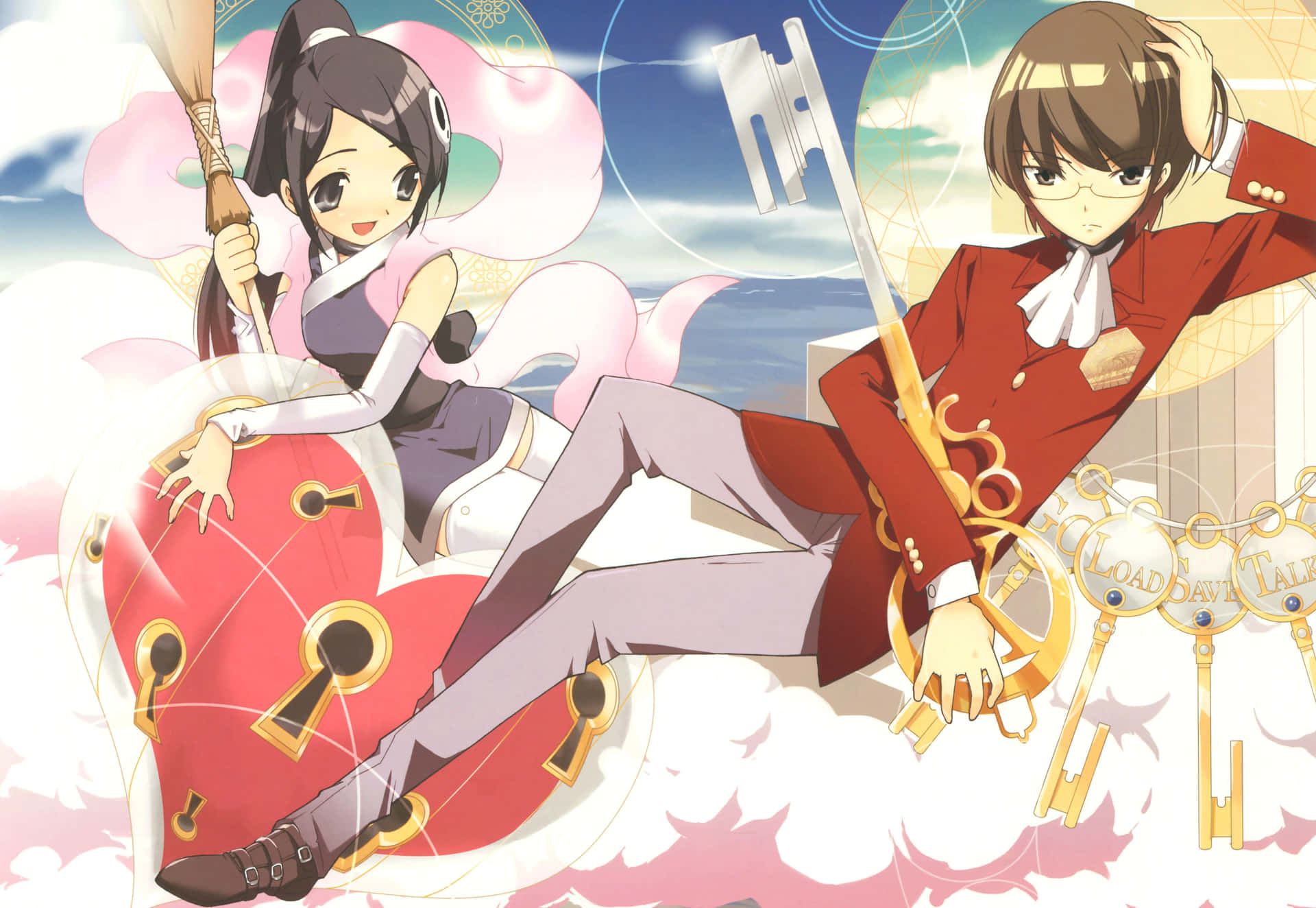 The World God Only Knows In Love Background