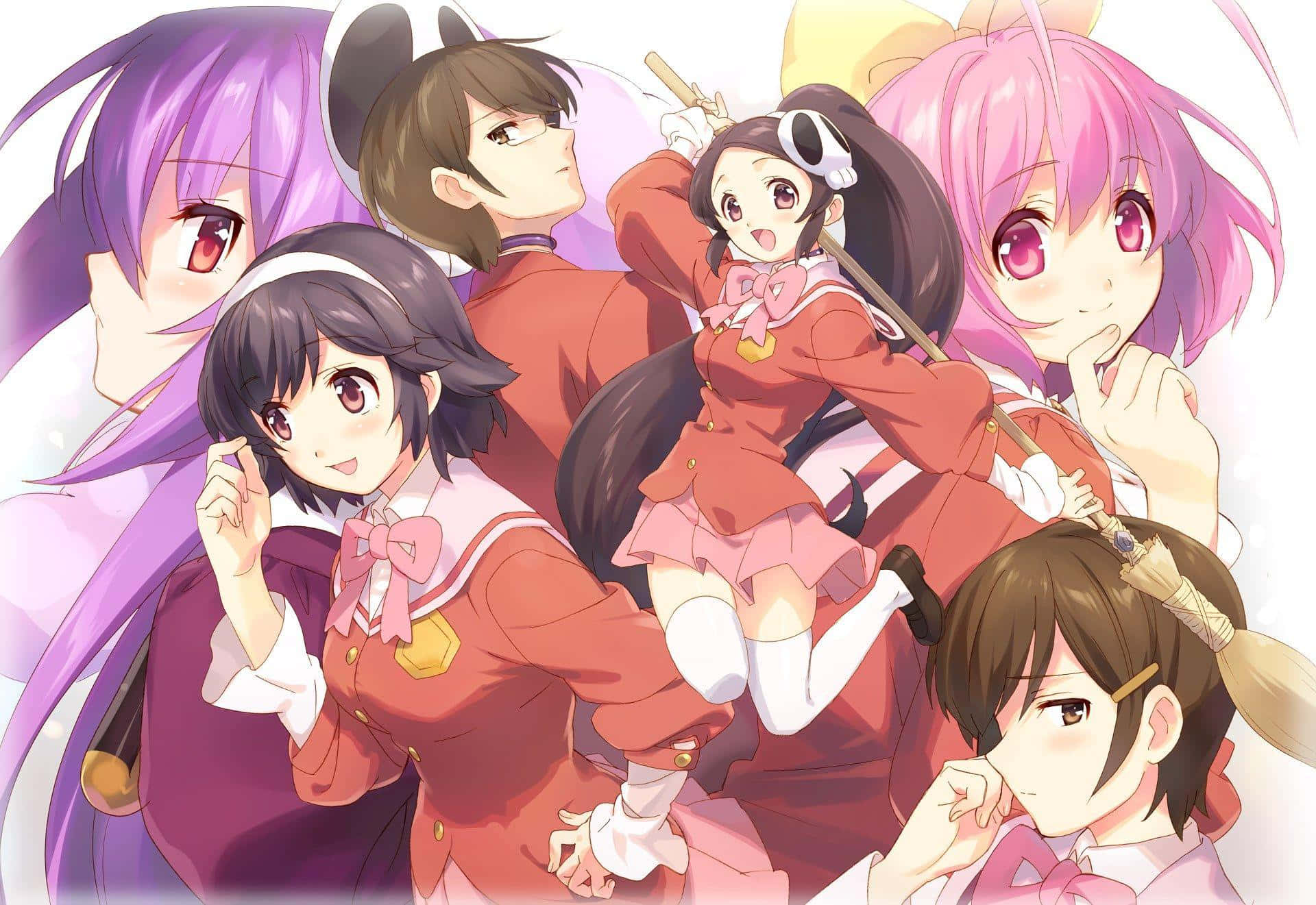 The World God Only Knows Pretty Girls Background