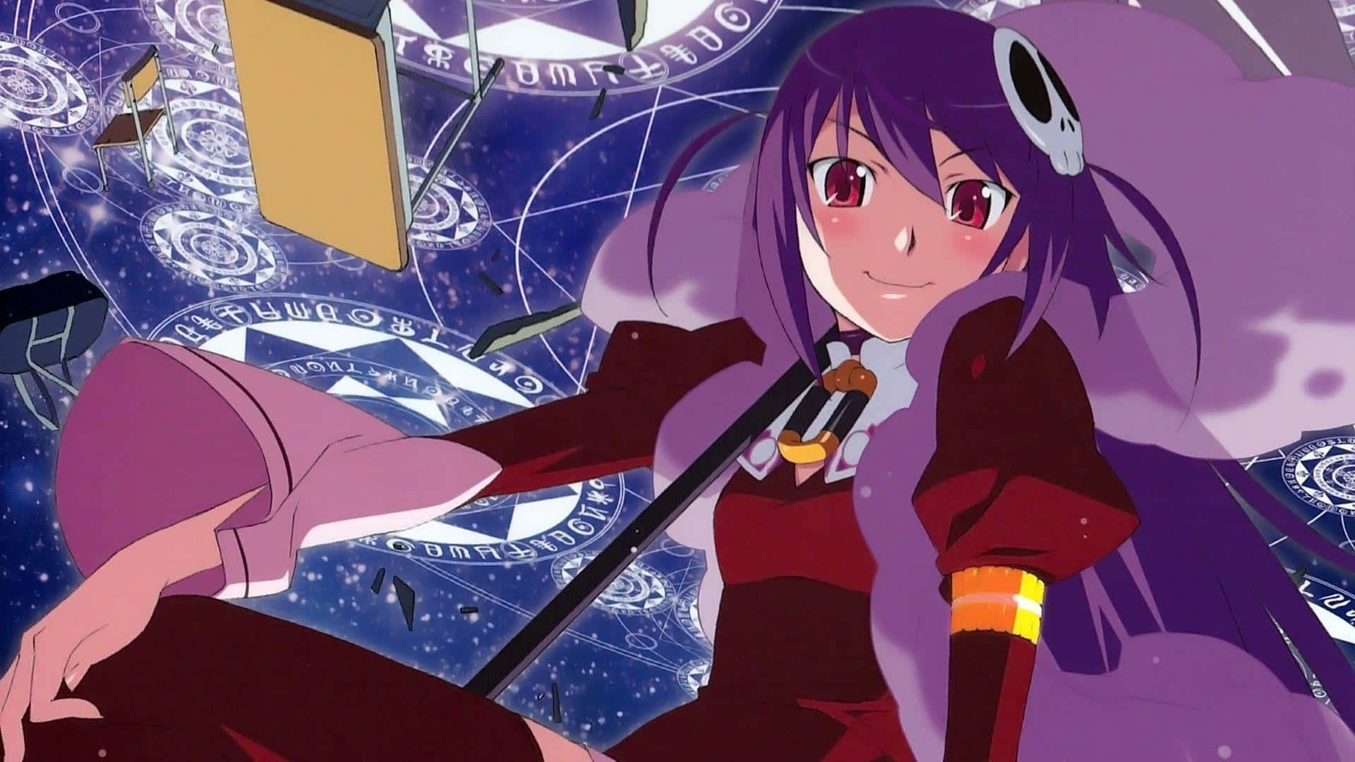 The World God Only Knows Purple Aesthetic