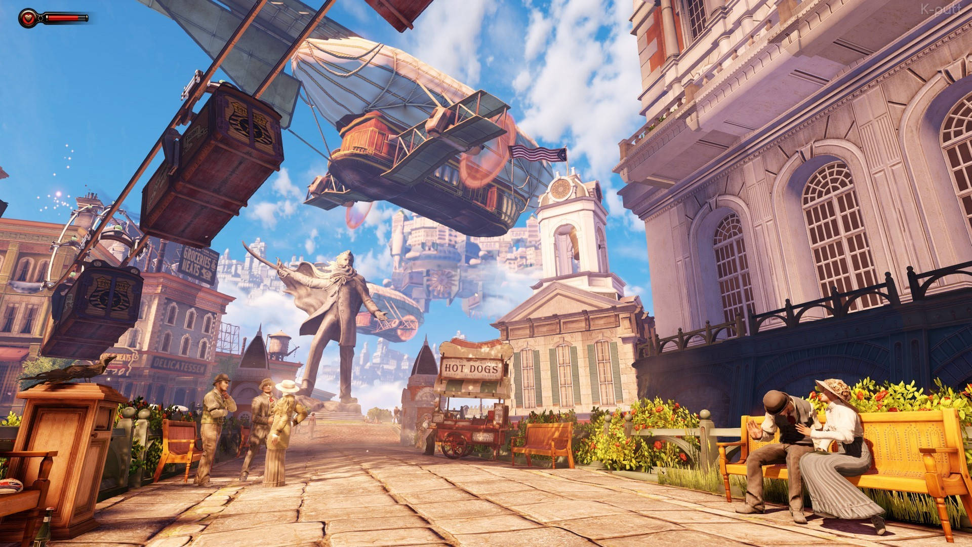 The World Of Bioshock Infinite Exposed On Your Desktop Background