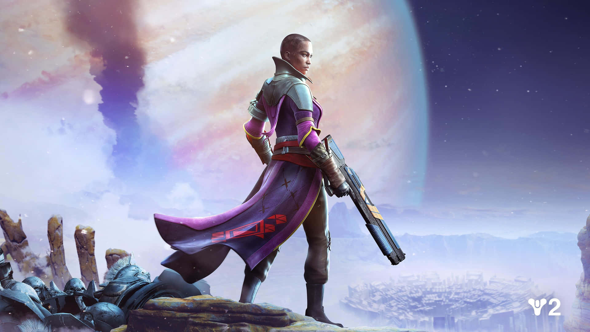 The World Of Destiny 2 Awaits Your Adventure Background