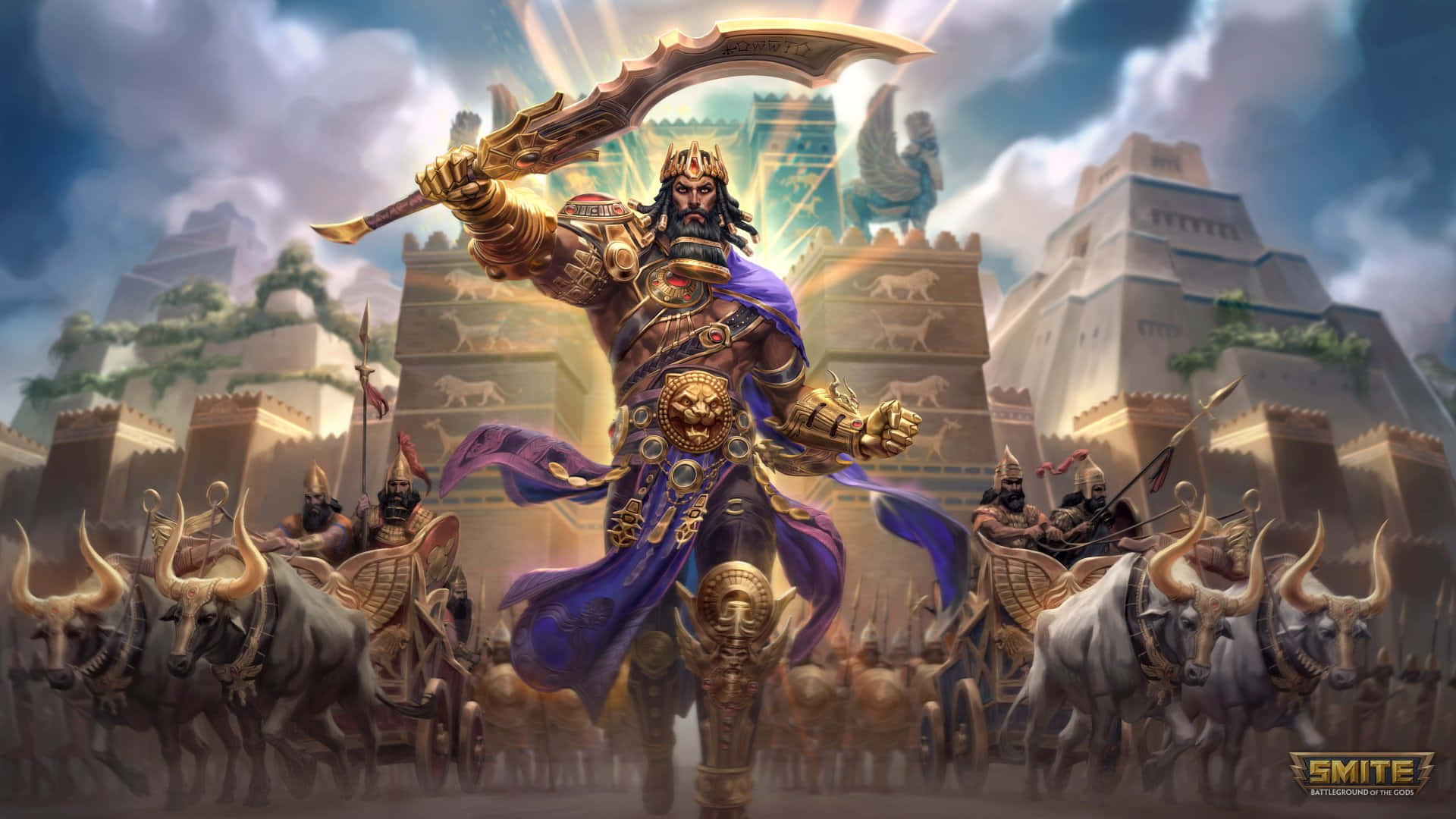 The World Of Smite Awaits Background