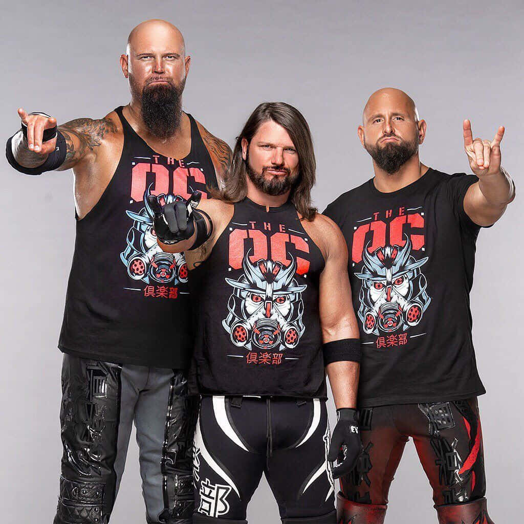 The Wrestling Trio- Karl Anderson, Doc Gallows, And Aj Styles Background