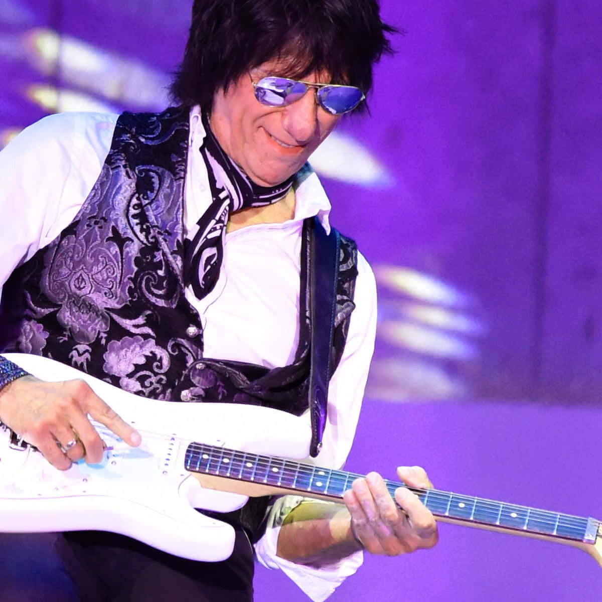 The Yardbirds Jeff Beck Guitar Freestyle Background