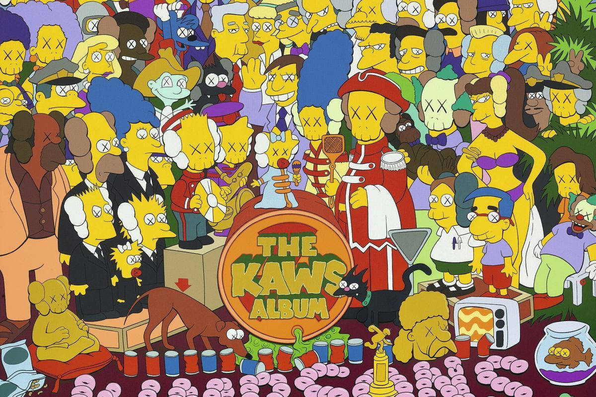 The Yellow Album Kaws Pc Background