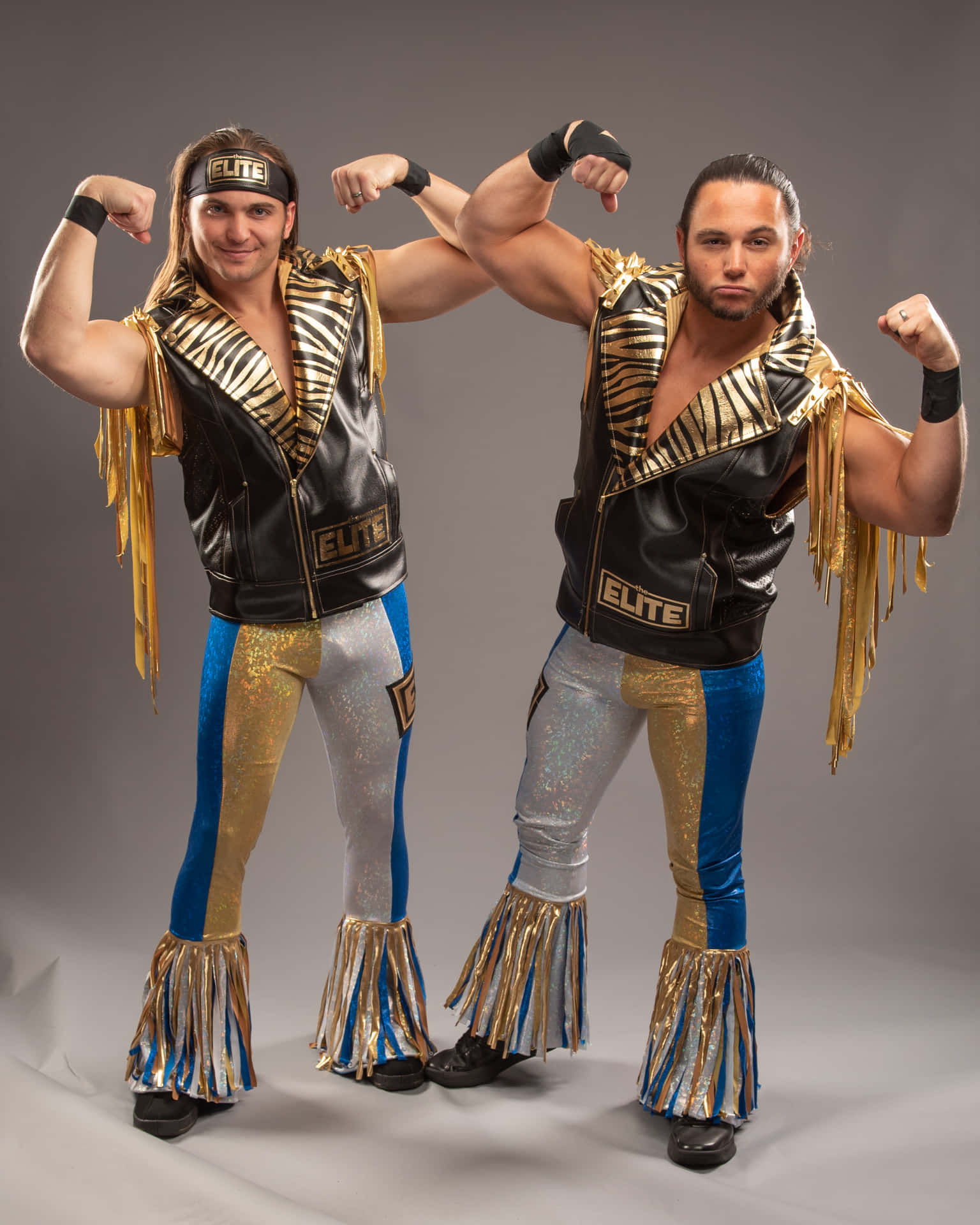 The Young Bucks Nick And Matt Jackson Photoshoot Background