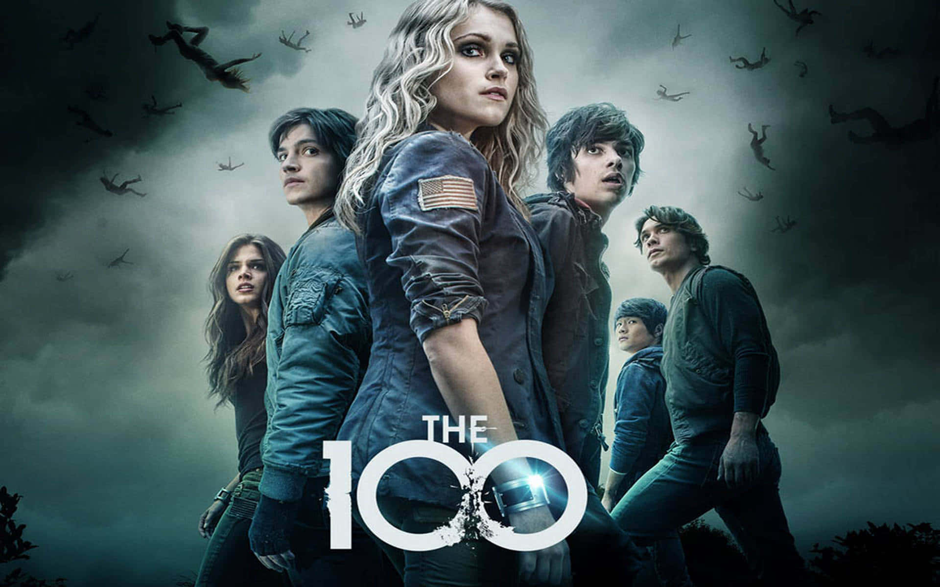 The100 T V Show Cast Promo Background