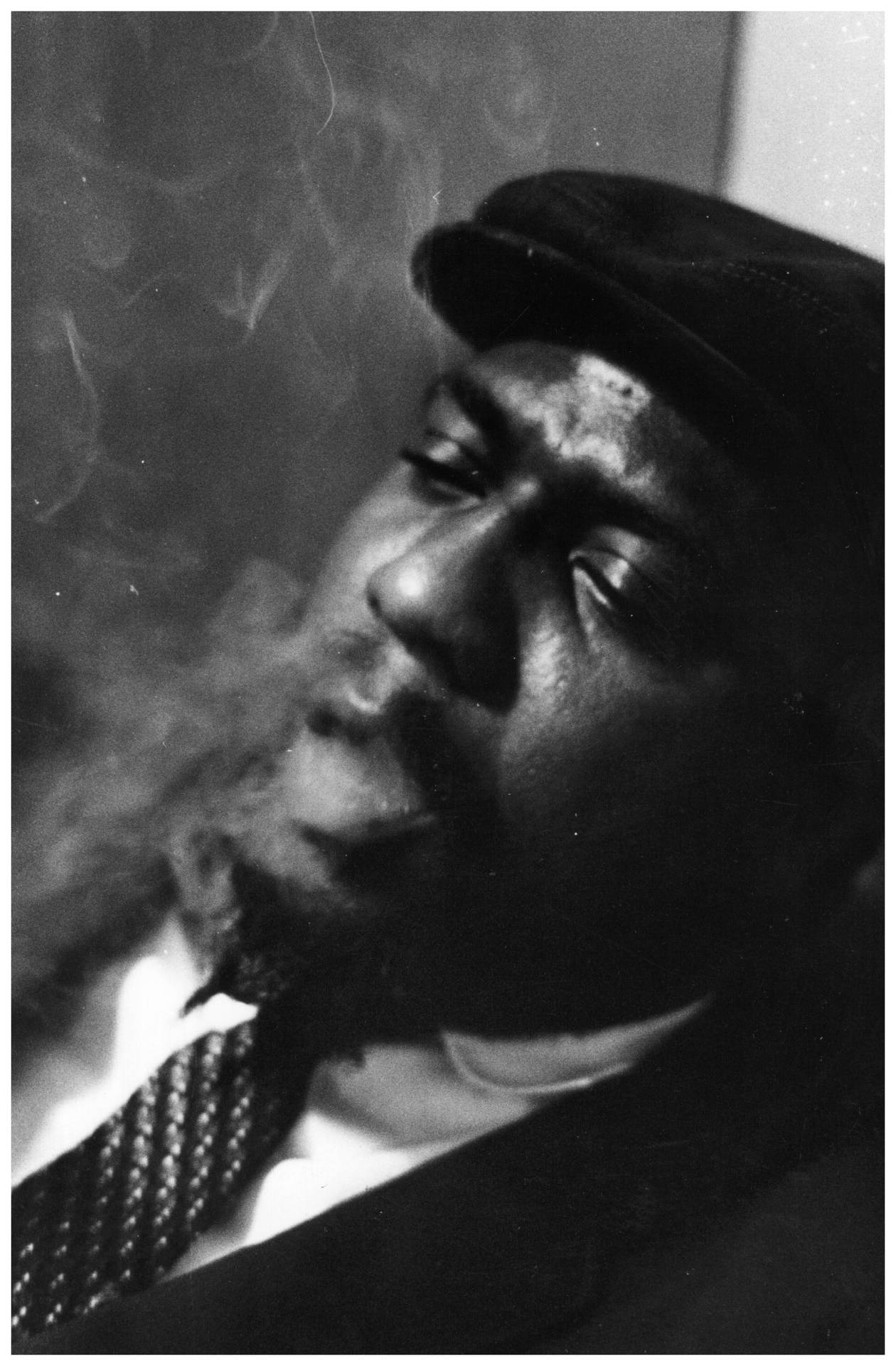 Thelonious Monk Engrossed In Deep Melodies Background