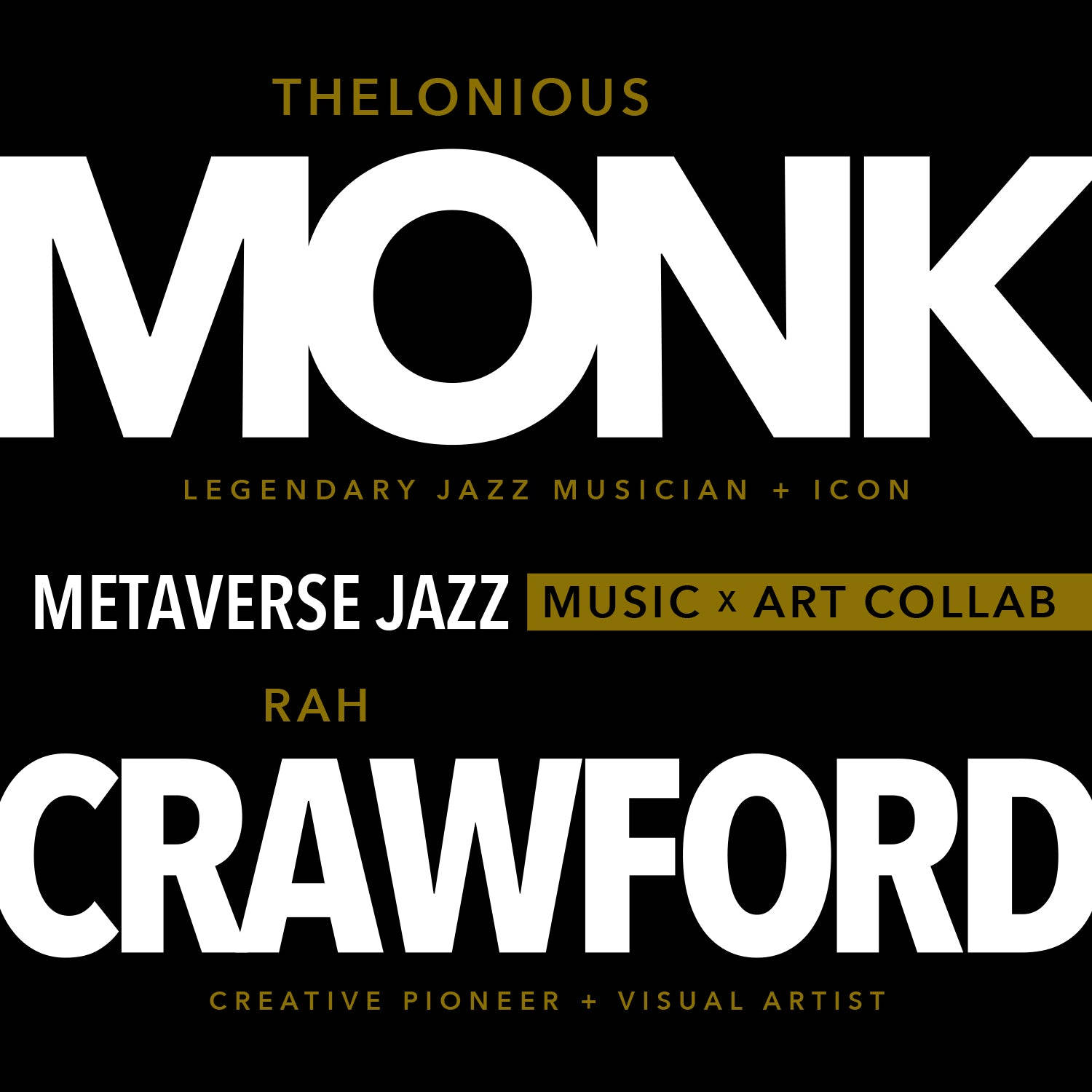 Thelonious Monk Metaverse Jazz Collaboration Background