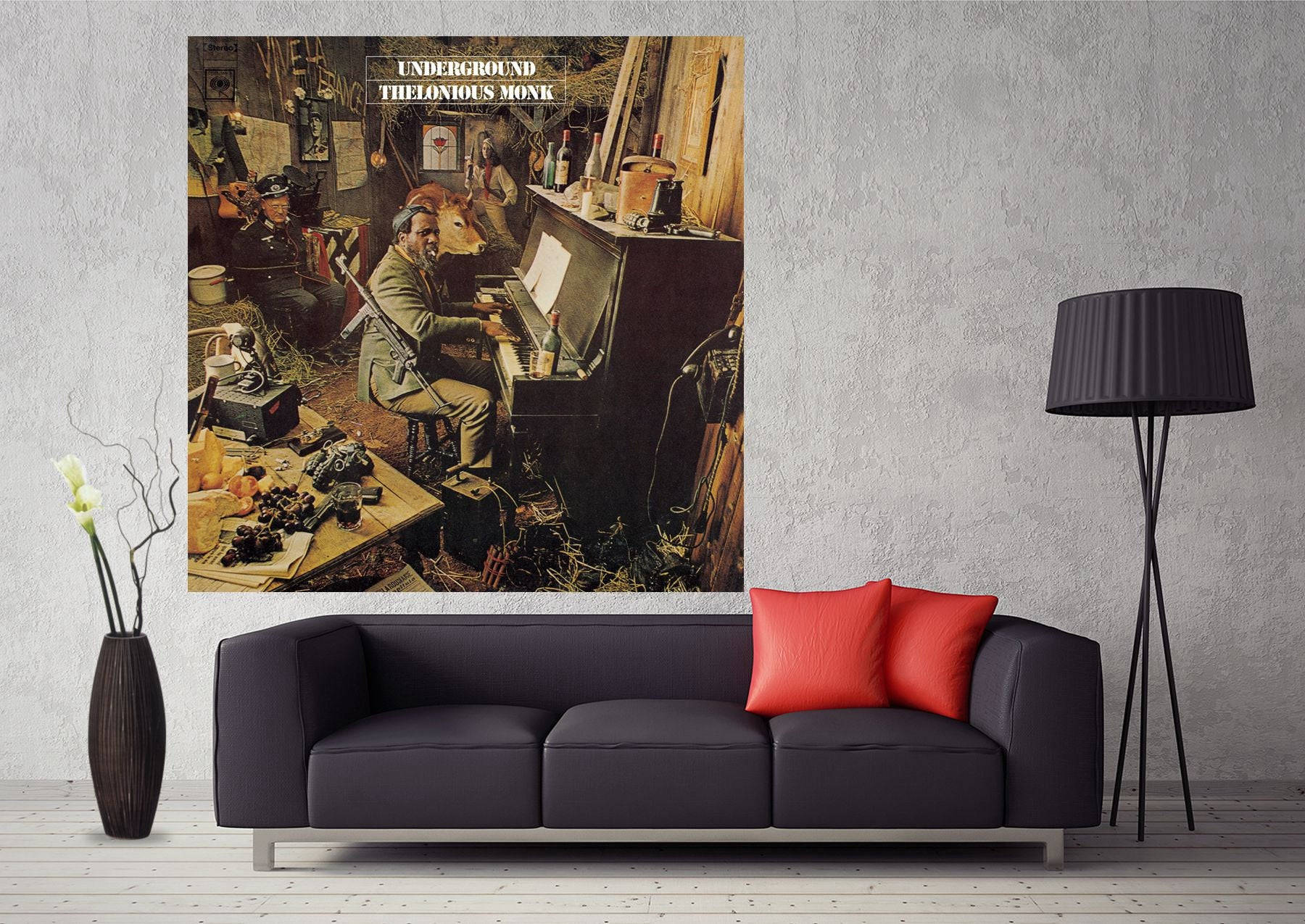 Thelonious Monk Underground Canvas Painting Background