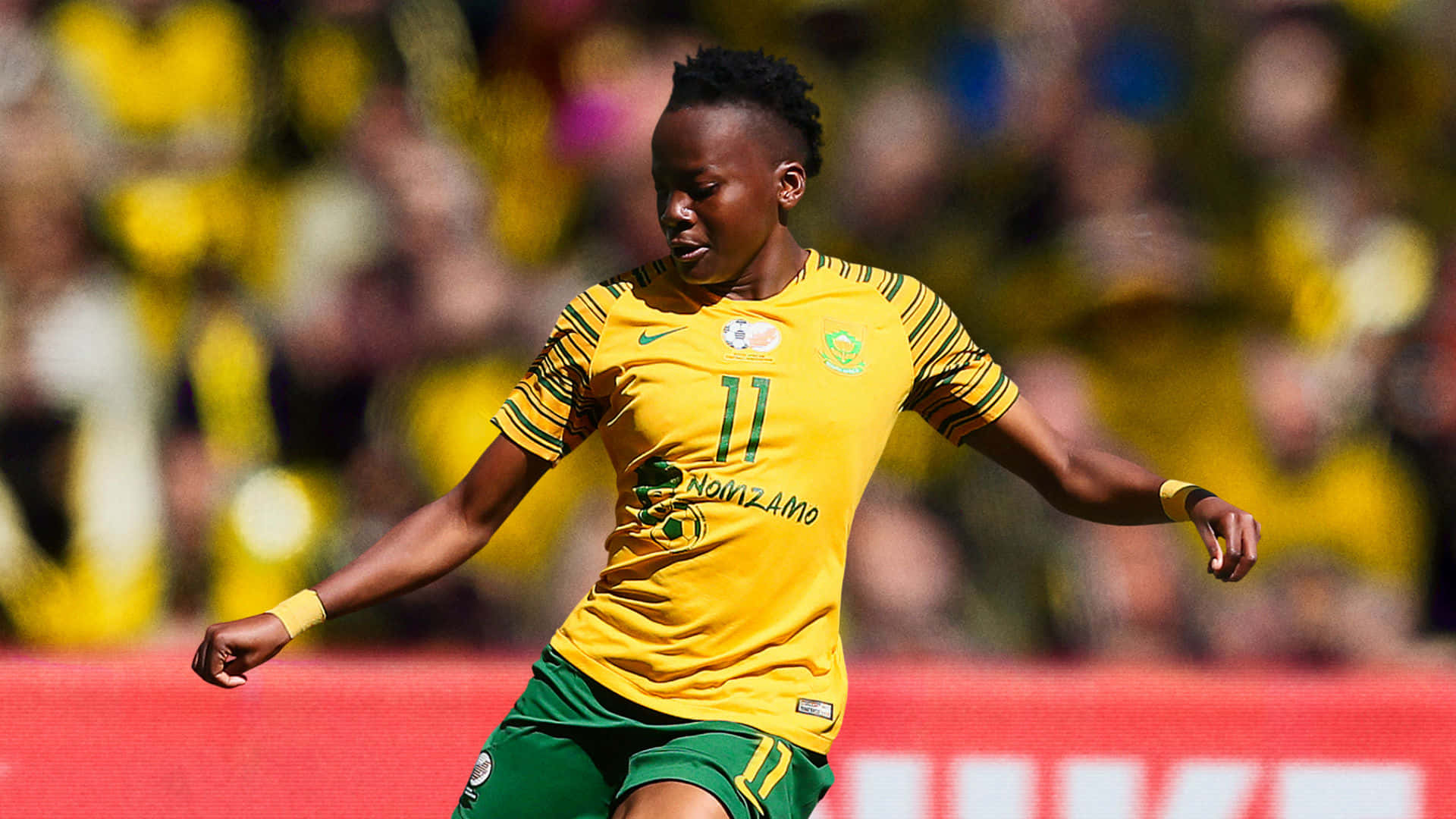 Thembi Kgatlana South African Woman Soccer Player Background