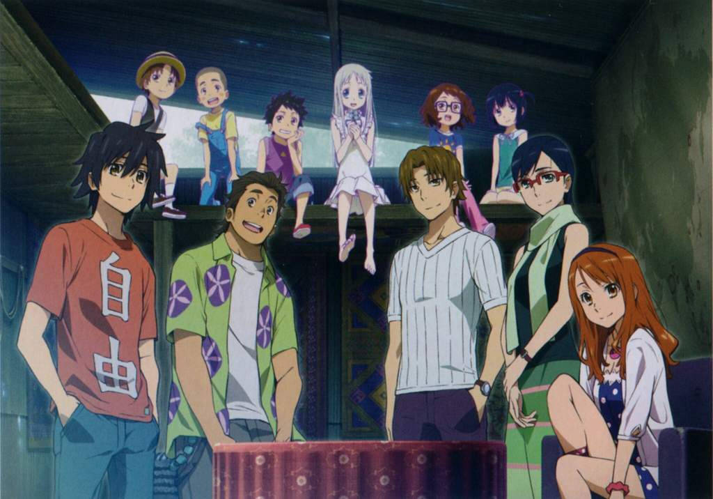 Then And Now Anohana Background