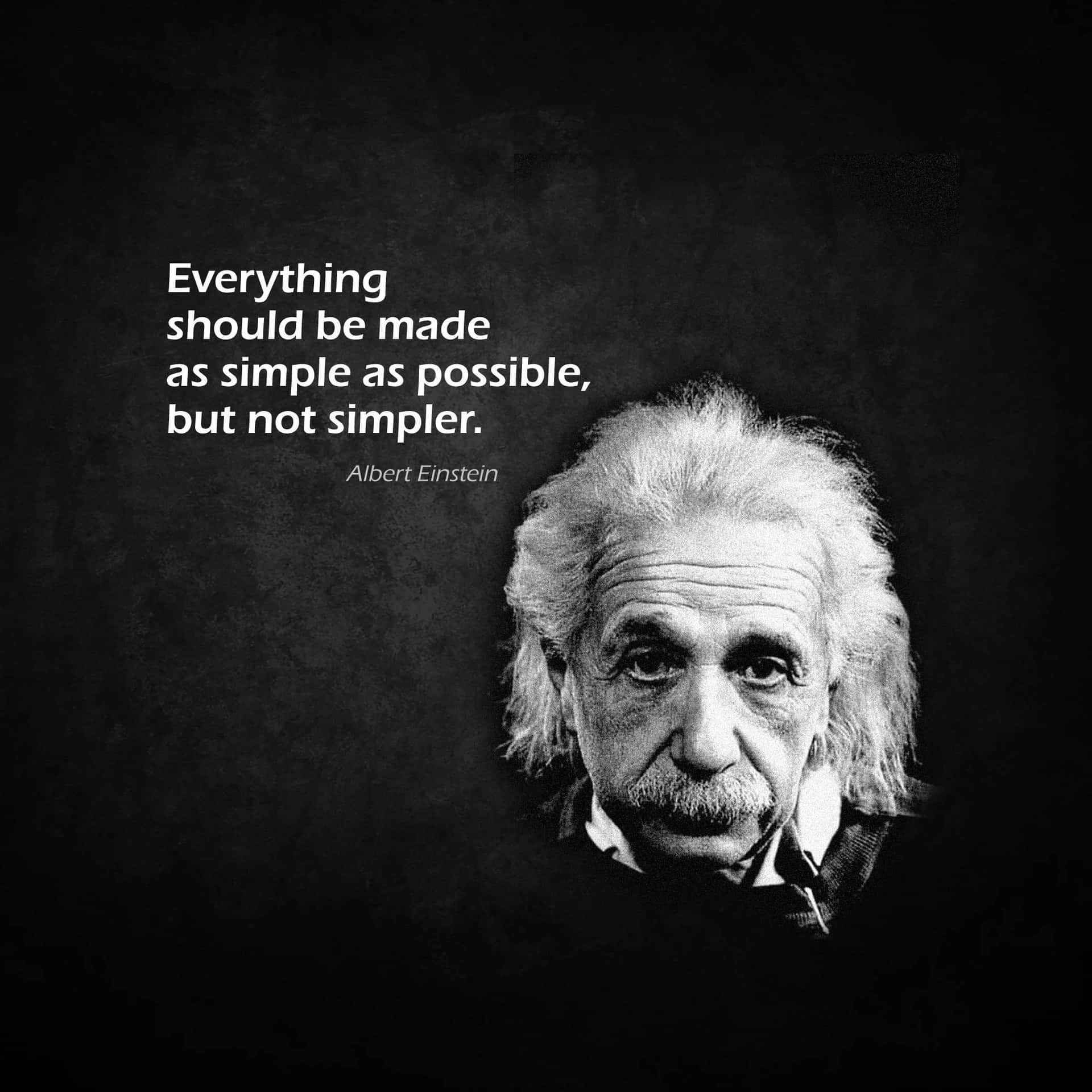 Theoretical Albert Einstein Quote [wallpaper]