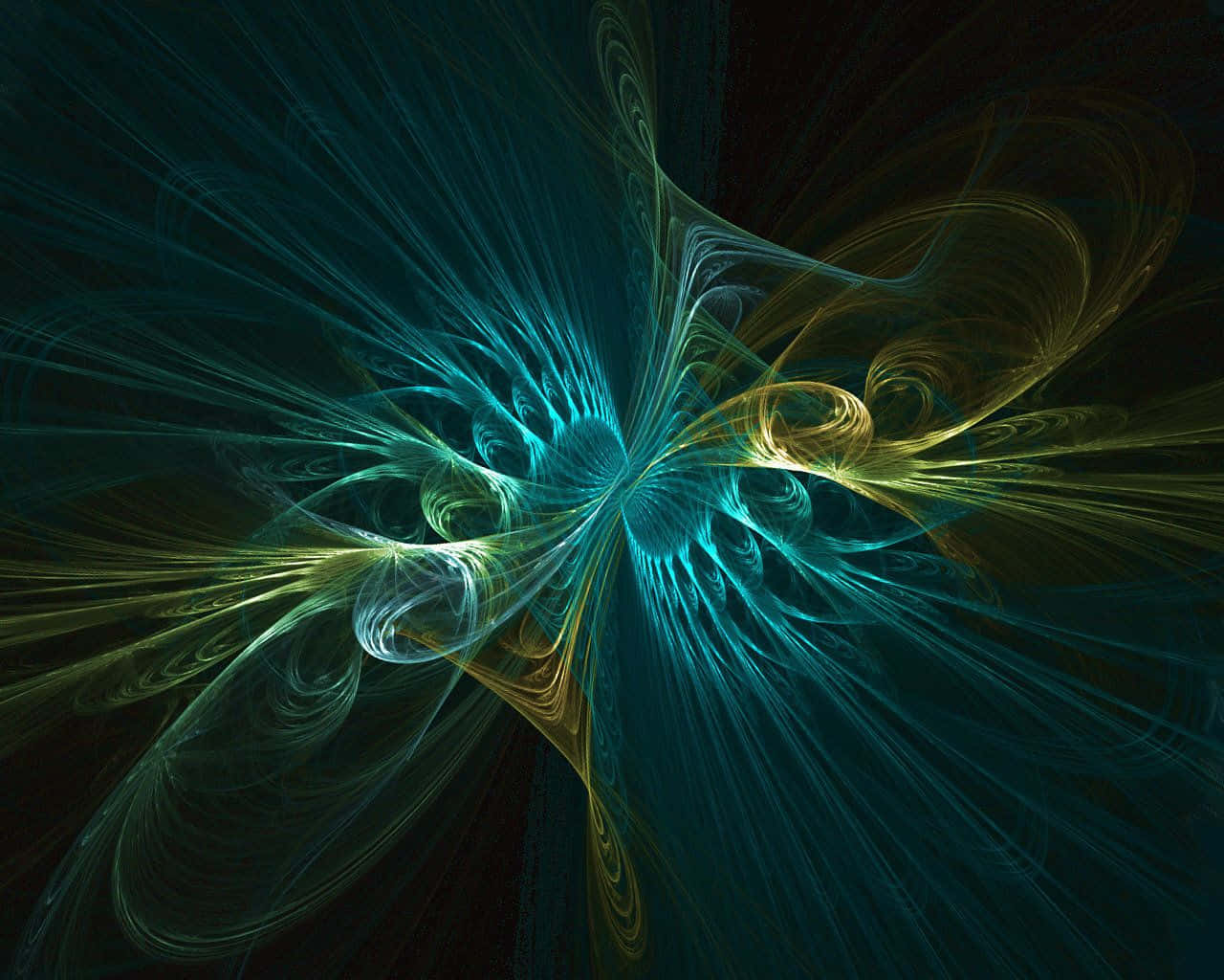 Theoretical Green Yellow Patterns [wallpaper] Background