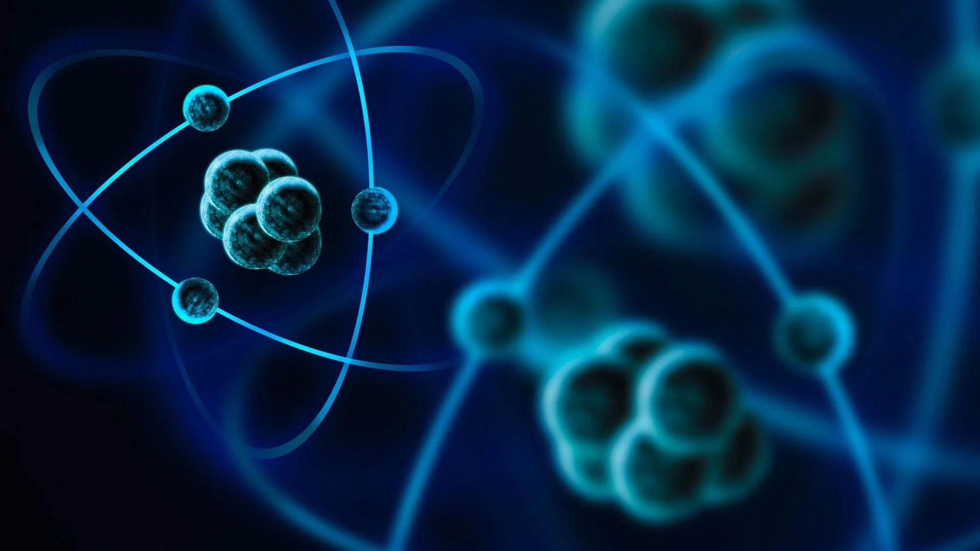 Theoretical Physics Blue Atoms