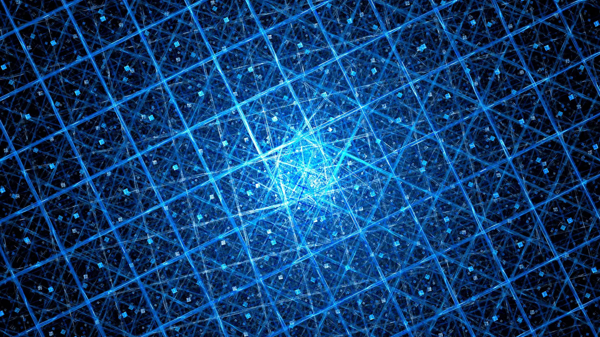 Theoretical Physics Blue Grids Background