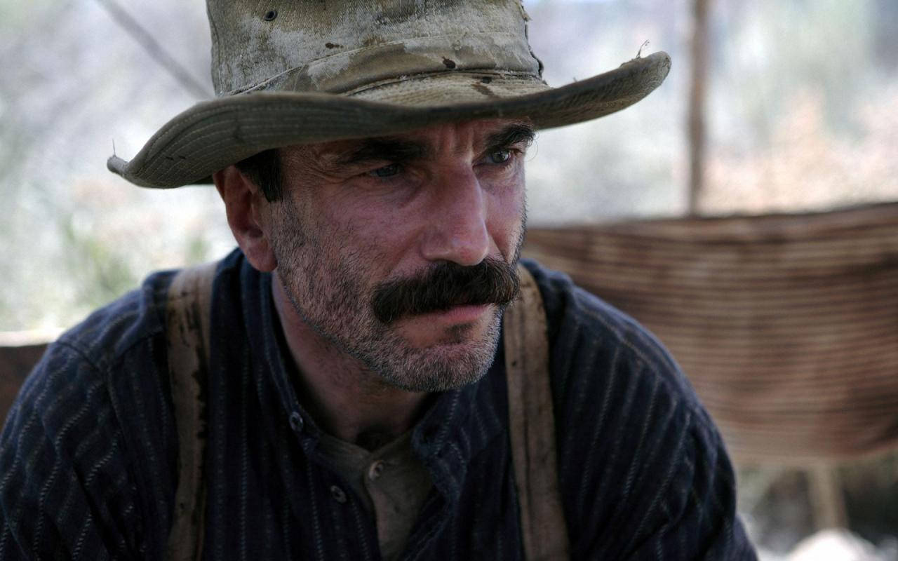 There Will Be Blood Daniel Plainview Blue Shirt