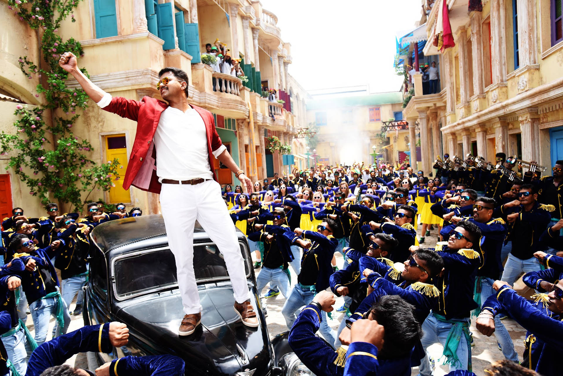 Theri Movie Vijay Raised Fist