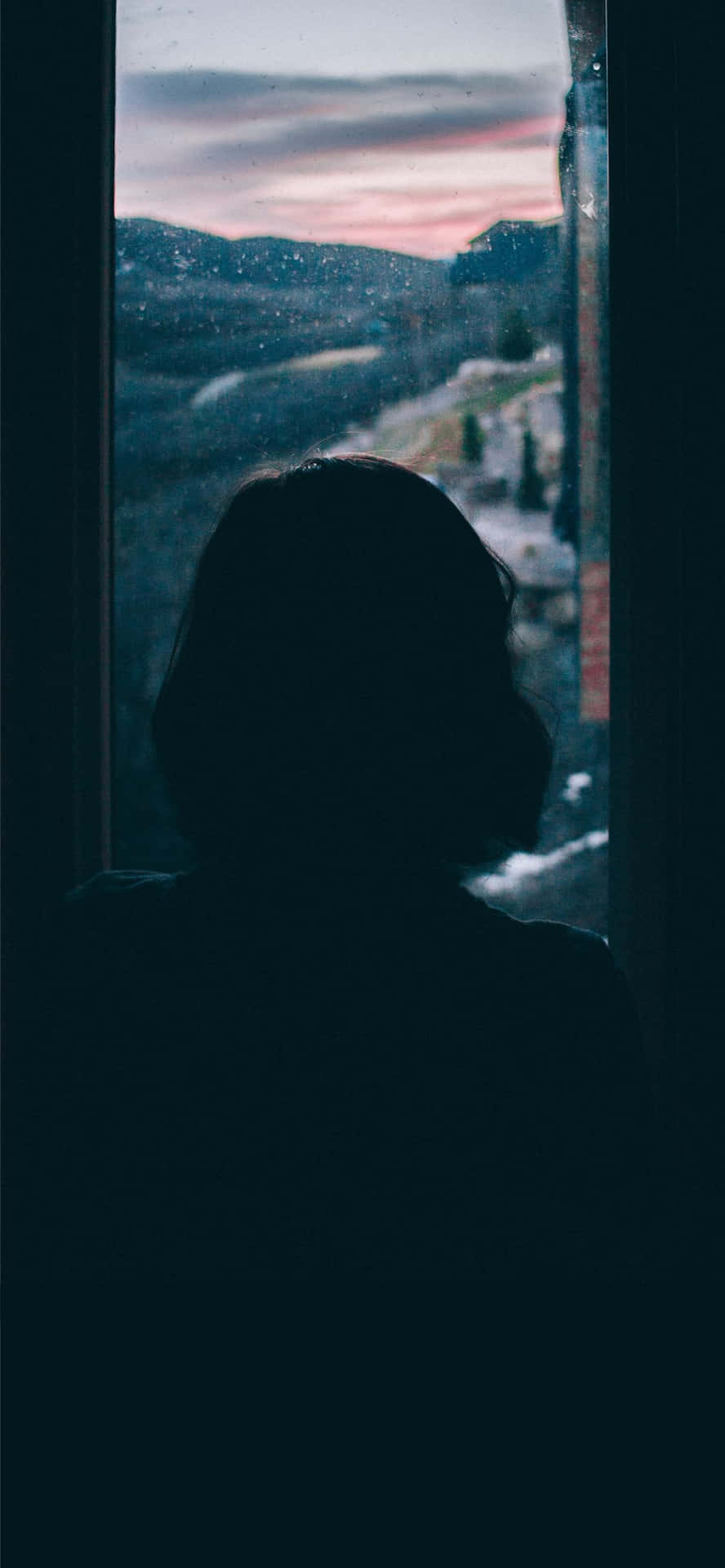 These Buildings From Window Background