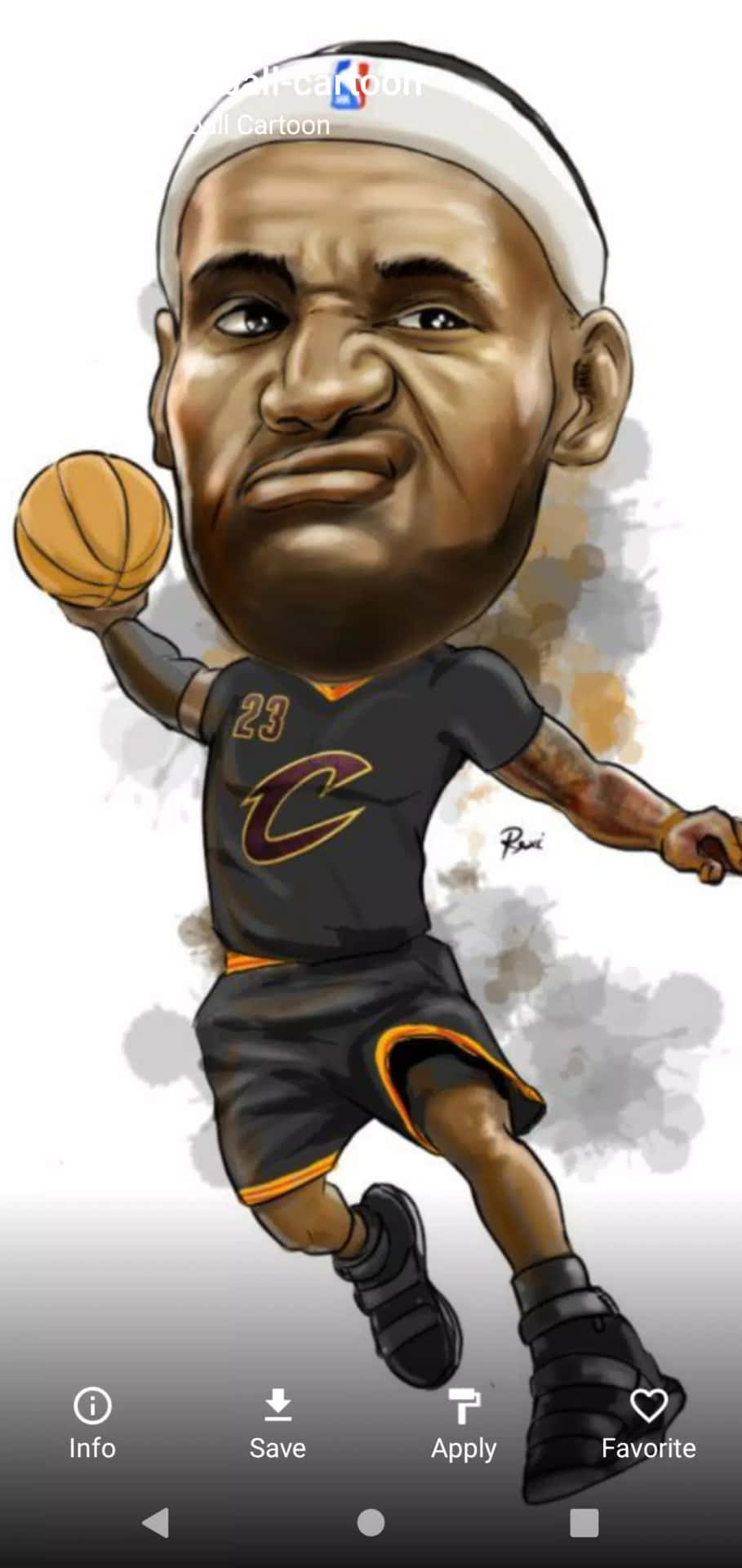 These Cartoon Nba Players Have Lots Of Energy!