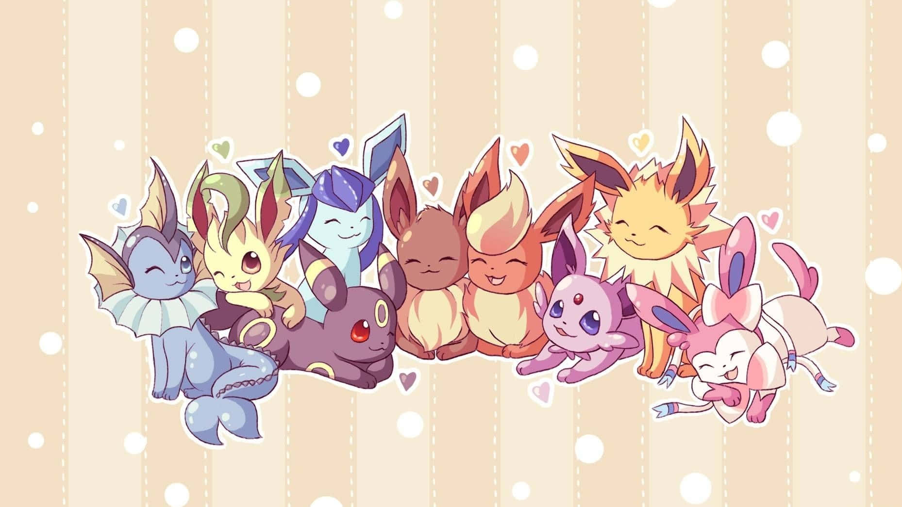 These Three Eevee Evolutions Are The Cutest And Most Adorable Pocket Monsters Out There! Background