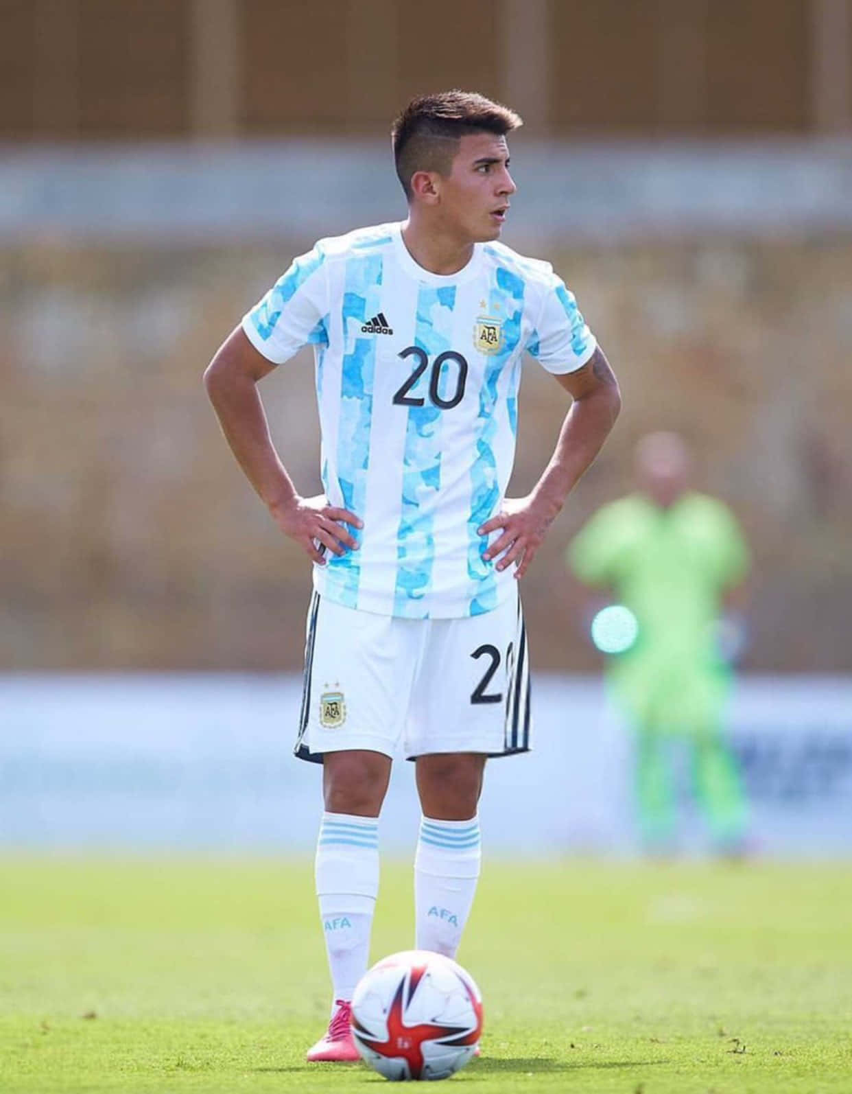 Thiago Almada Jersey Number 20 Background