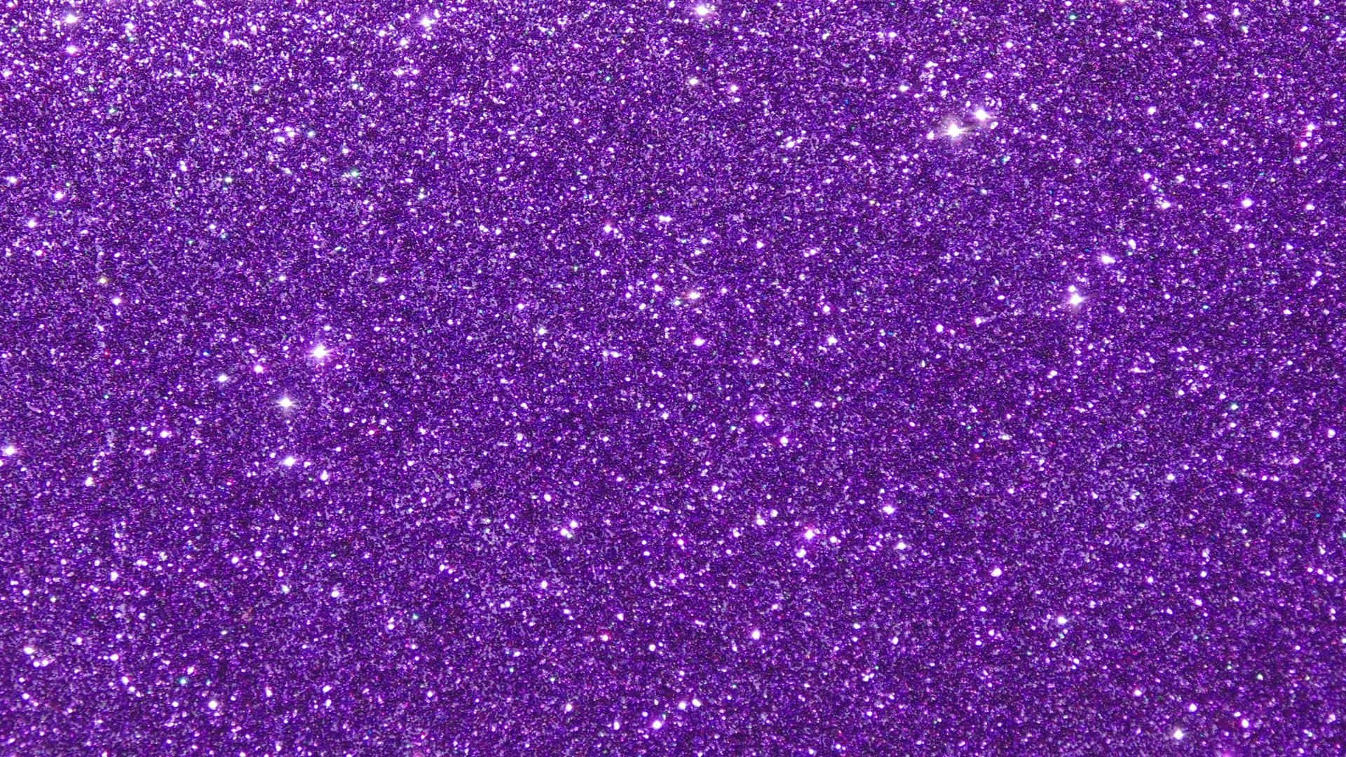 Thick Layer Of Pretty Purple Glitter Background