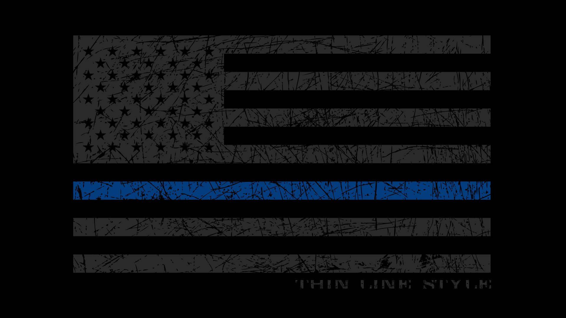 Thin Blue Line: An Expression Of Support For The Law Enforcement Community Background